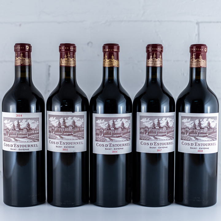 Cos d'Estournel - Vertical 2014-2018