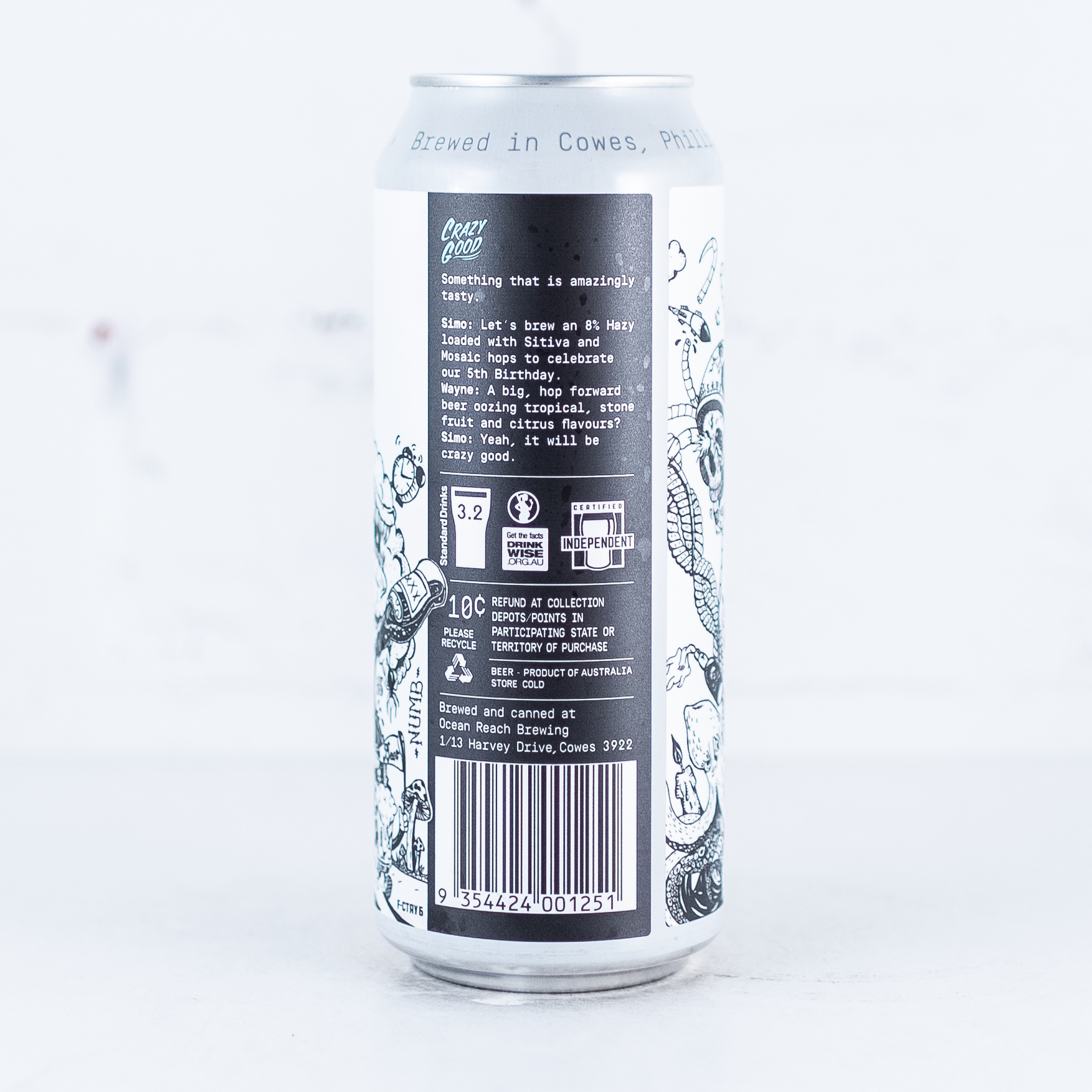 Ocean Reach - Crazy Good 5th Birthday Hazy IPA