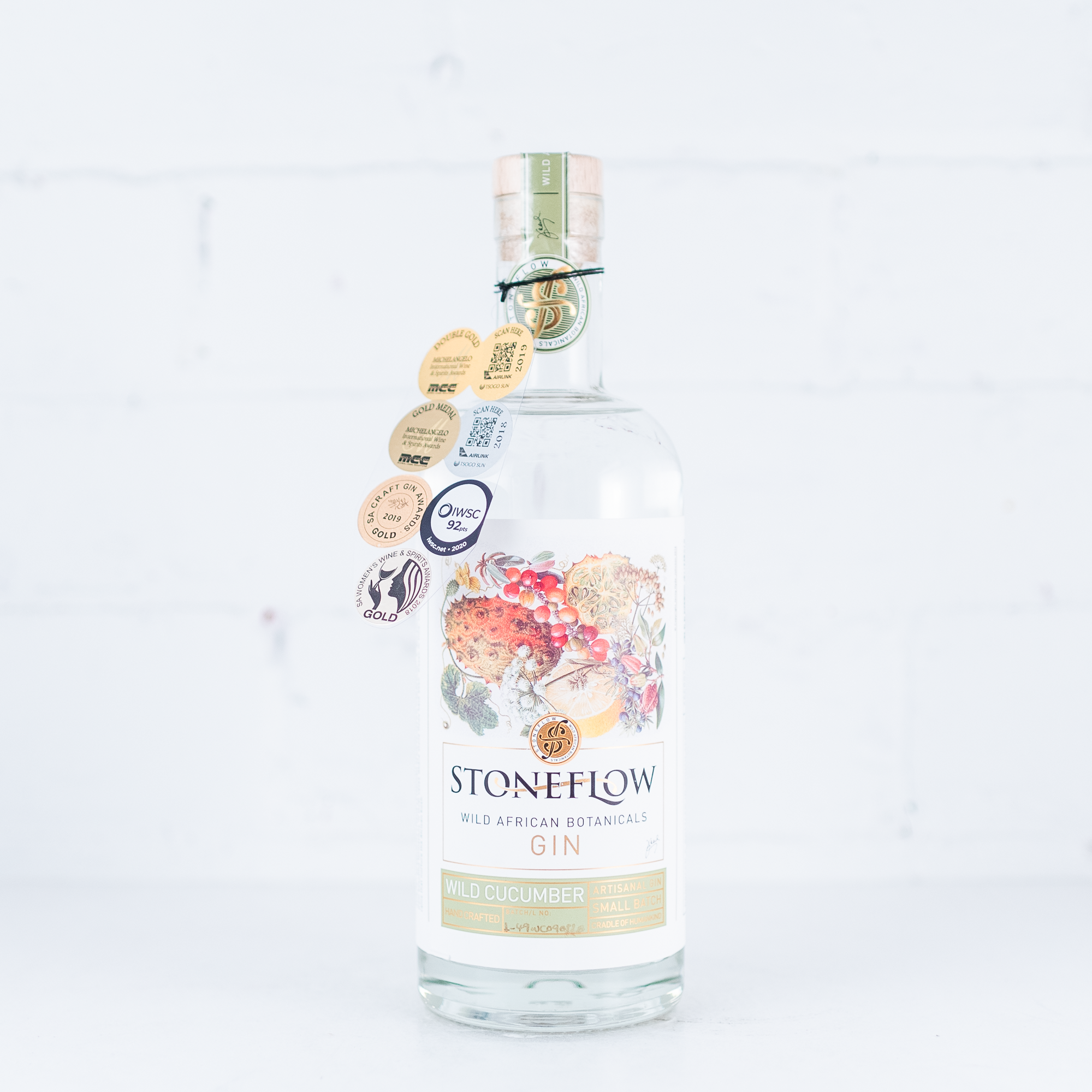 Stoneflow - Wild Cucumber Gin 700ml