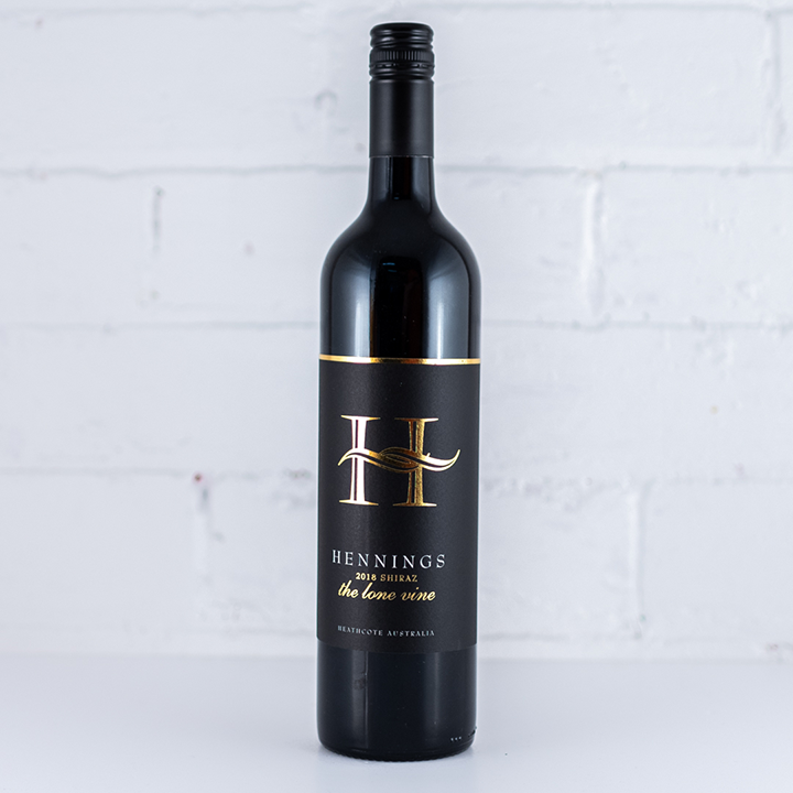 Hennings - The Lone Vine Shiraz 2018 750ml