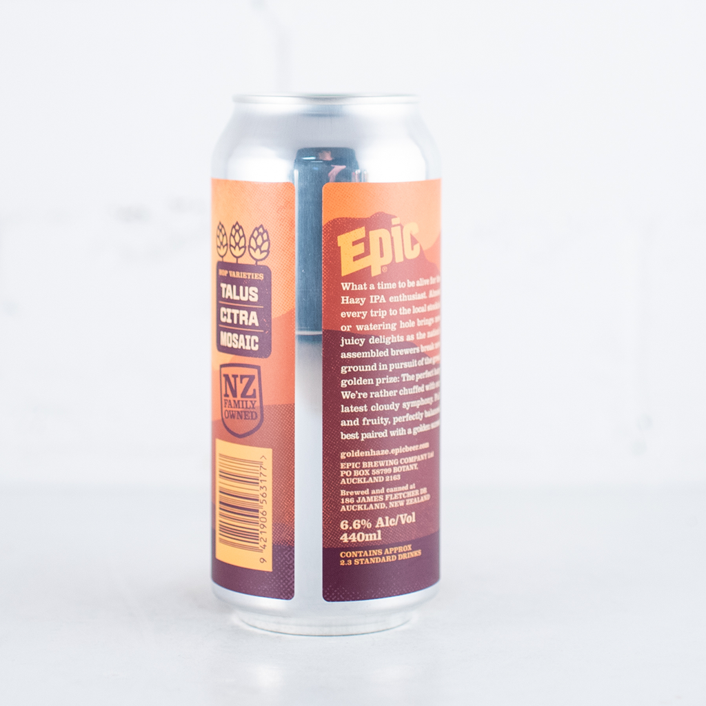 Epic - Golden Haze Hazy IPA