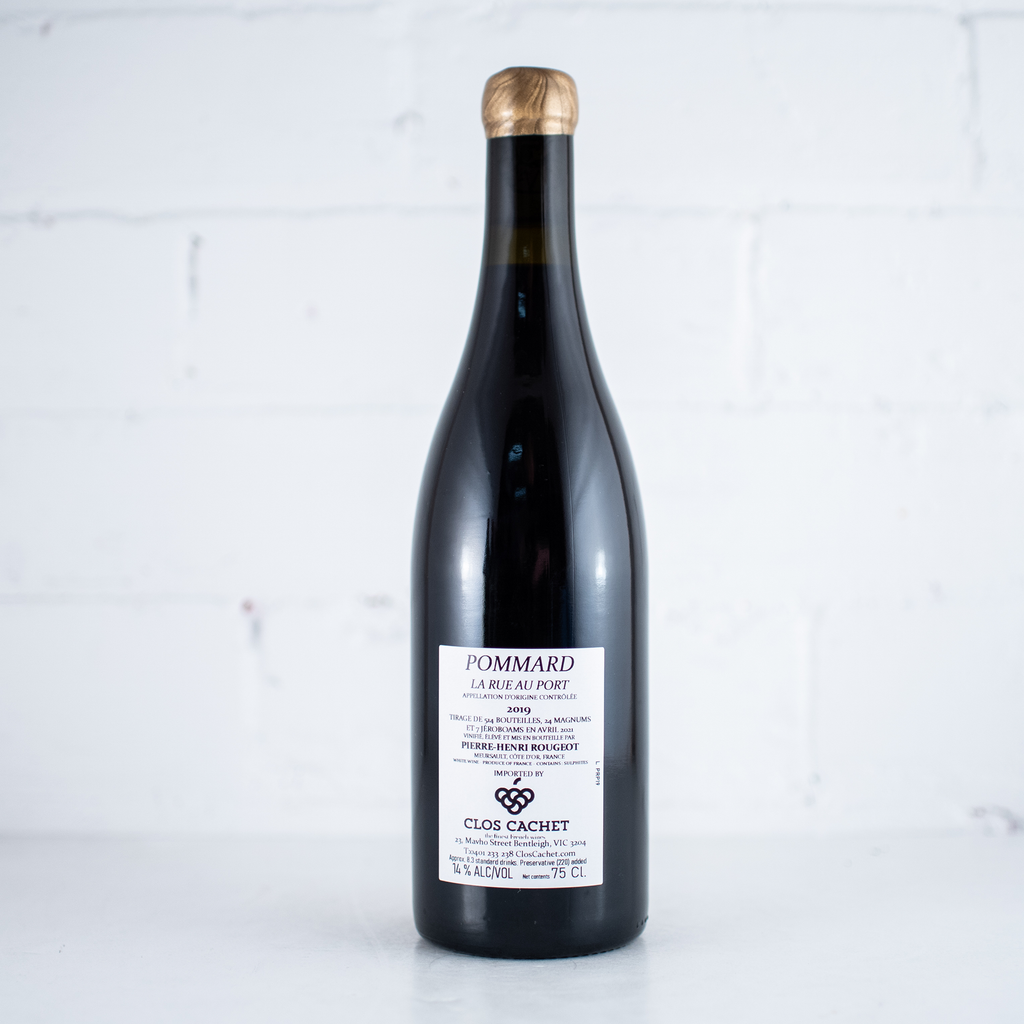 Pierre Henri Rougeot - Pommard "Rue au Port" 2019 750ml