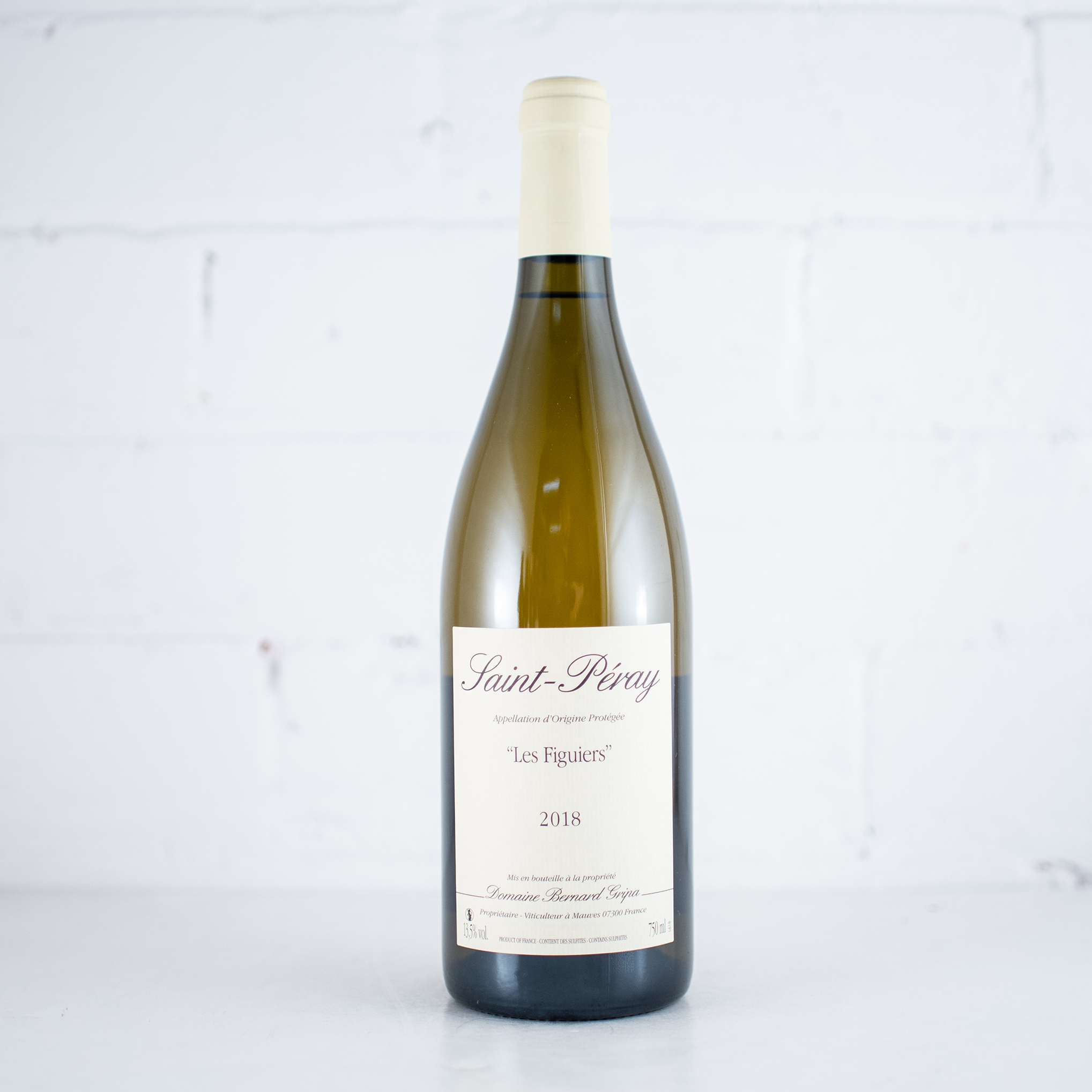 Bernard Gripa - St Peray "Les Figuiers" 2018 750ml