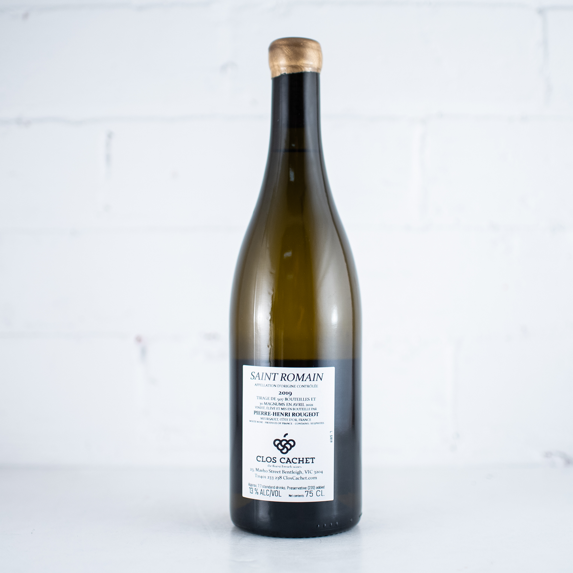 Pierre-Henri Rougeot - Saint-Romain 2019 750ml