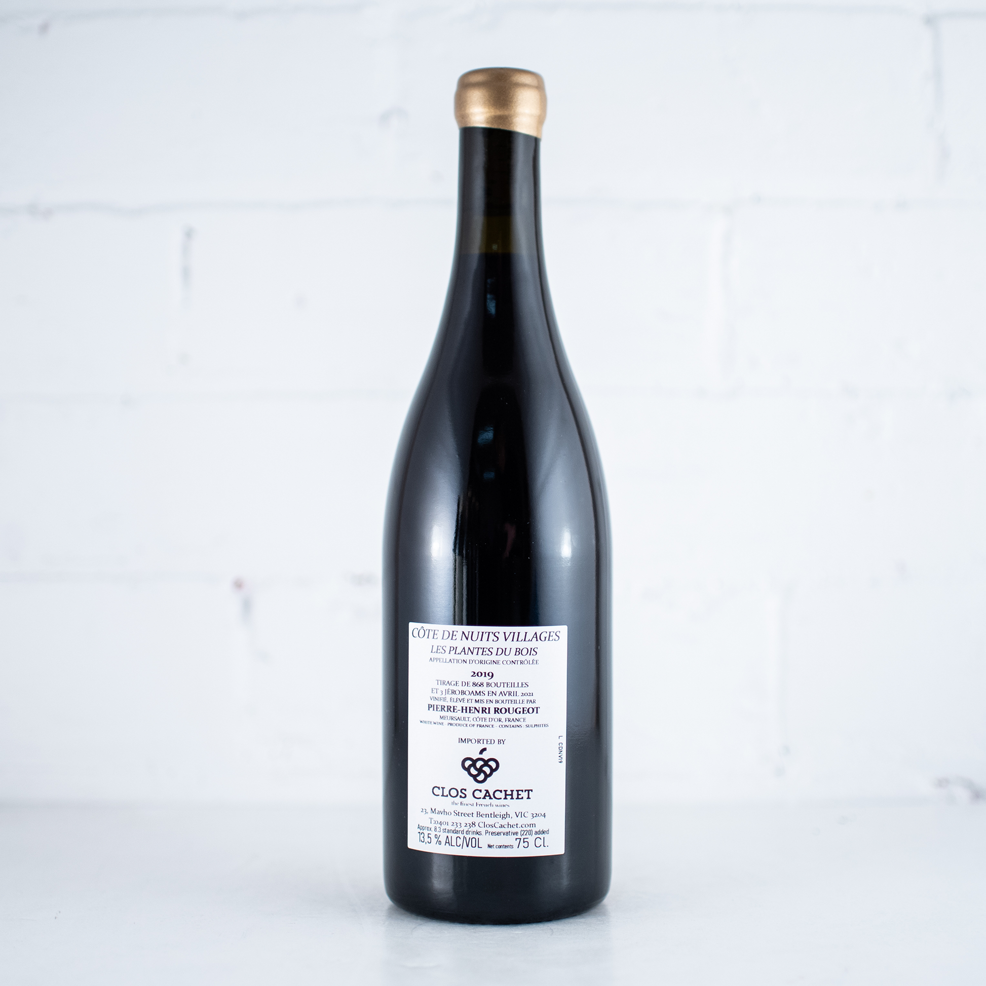 Pierre-Henri Rougeot - Cote de Nuits Villages "Plantes aux Bois" 2019 750ml