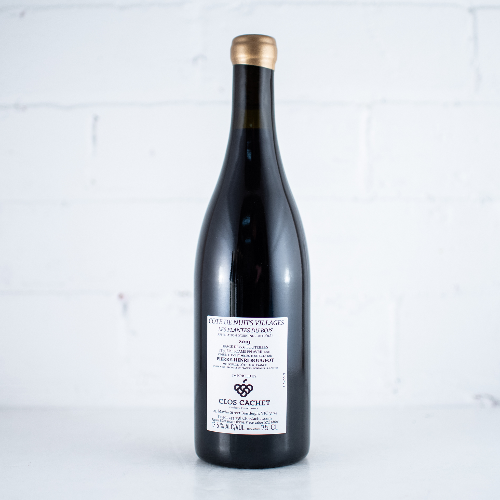 Pierre-Henri Rougeot - Cote de Nuits Villages "Plantes aux Bois" 2019 750ml