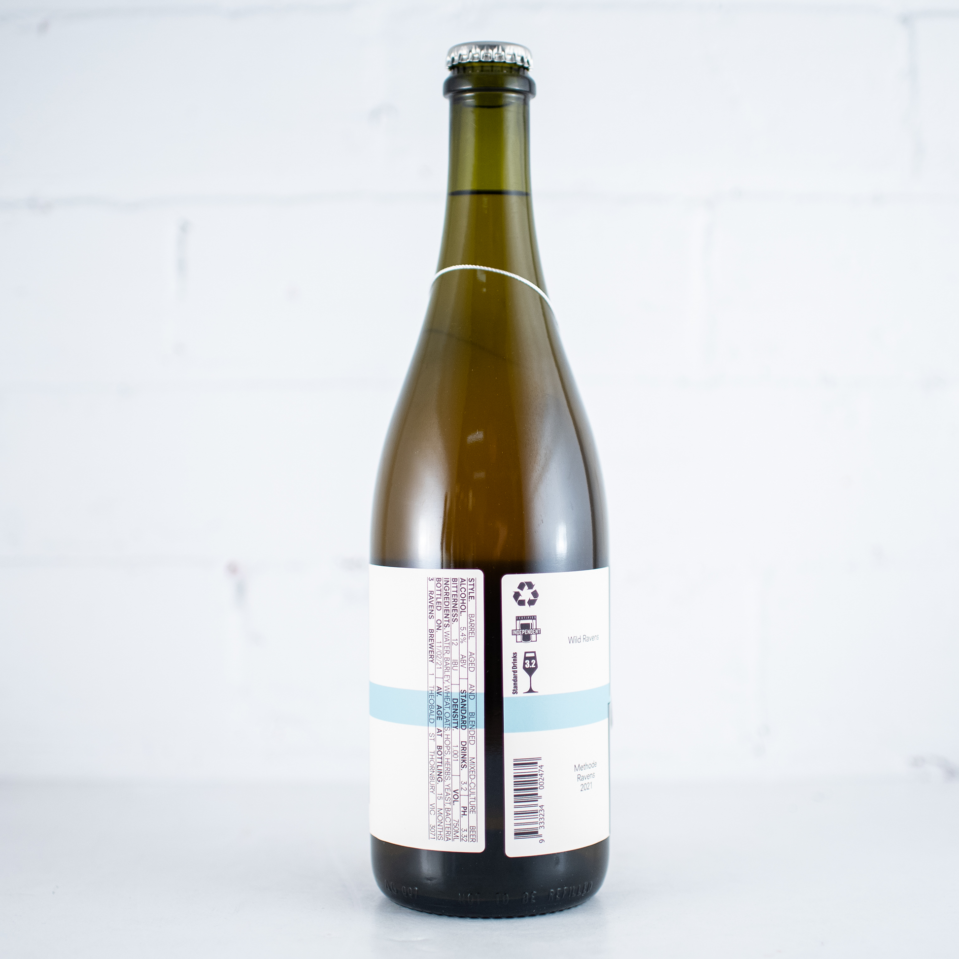 3 Ravens - Wild Ravens Methode Ravens 2021 750ml