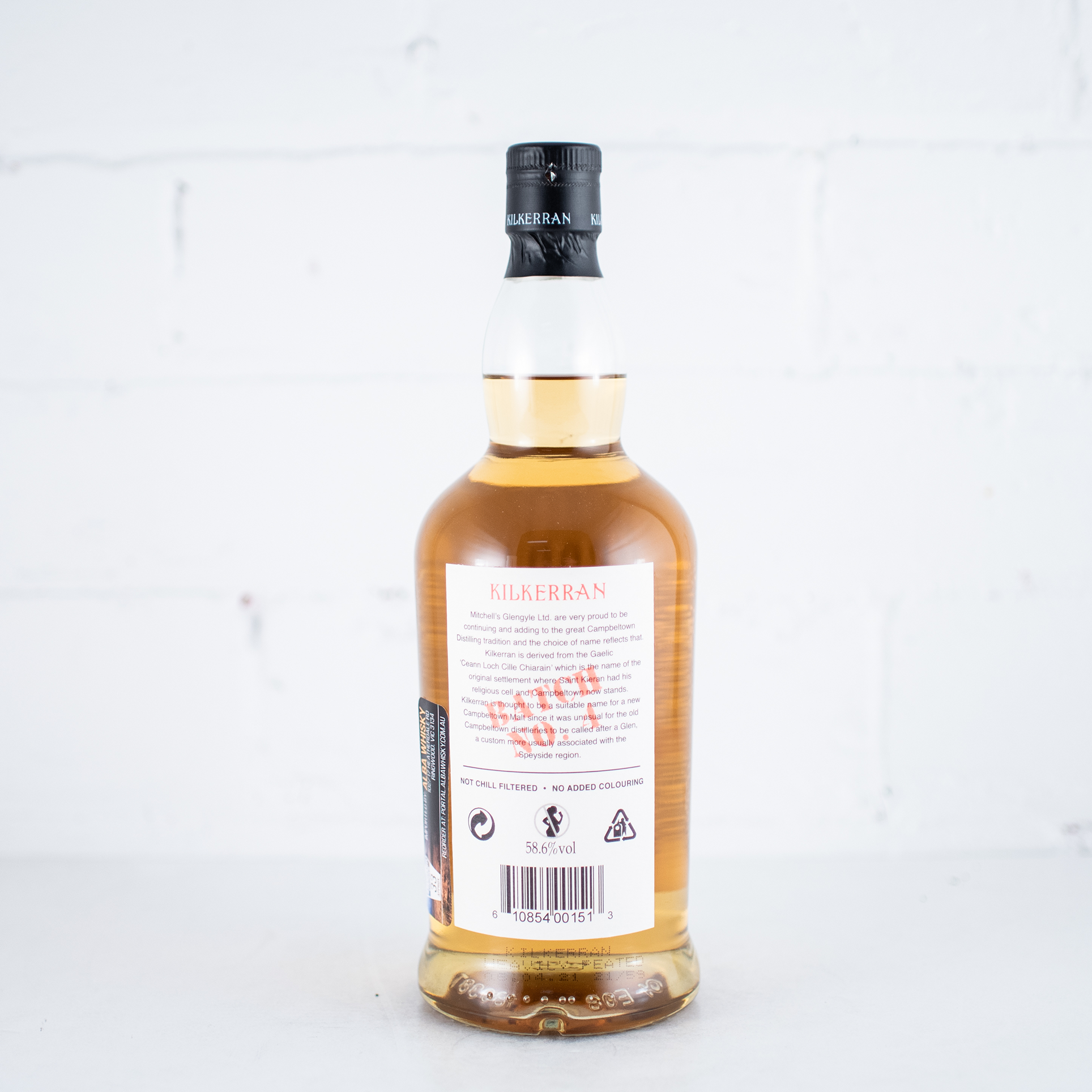 Kilkerran - Heavily Peated Batch 4 58.6% 700ml