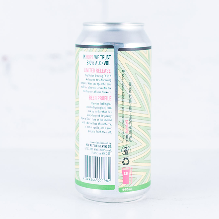 Hop Nation - Zombie Pop Imperial Raspberry Sour
