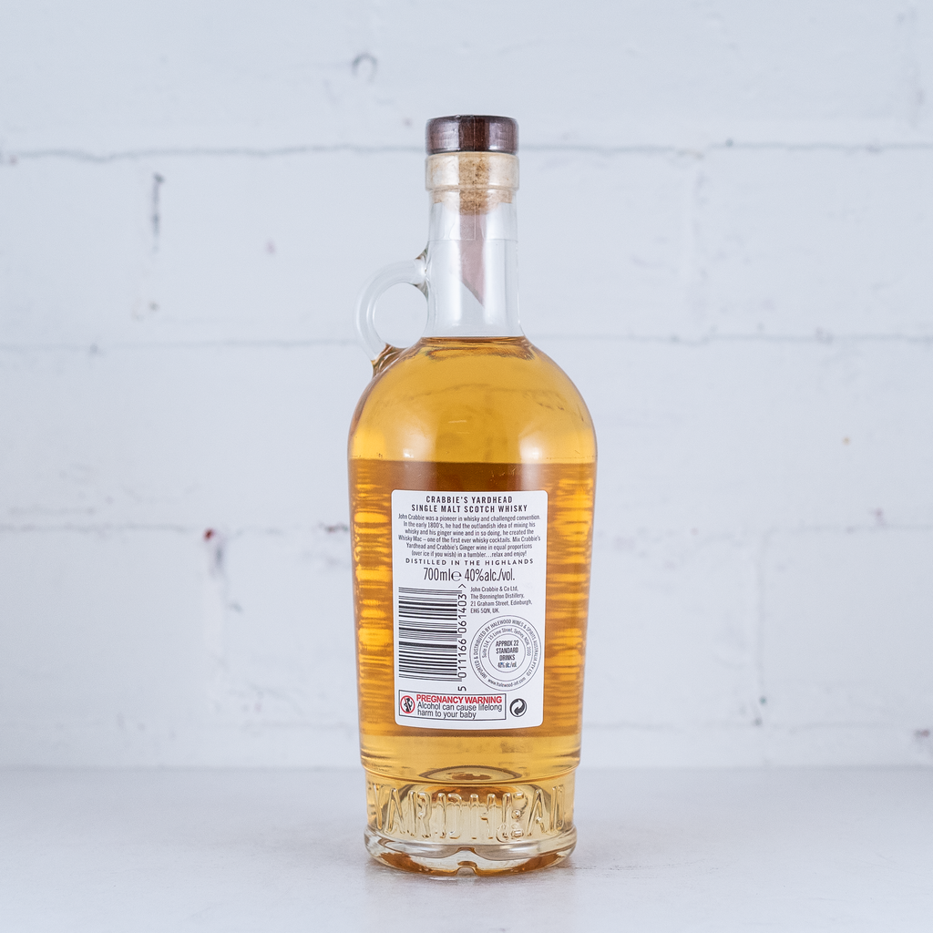 Crabbies - Yardhead Single Malt Whisky 700ml