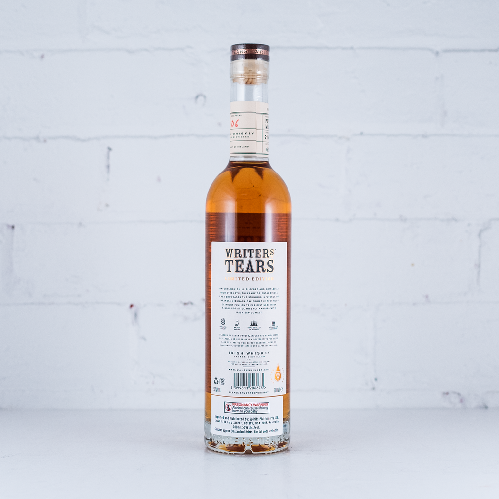 Writers Tears - Japanese Cask Whiskey 55% 700ml