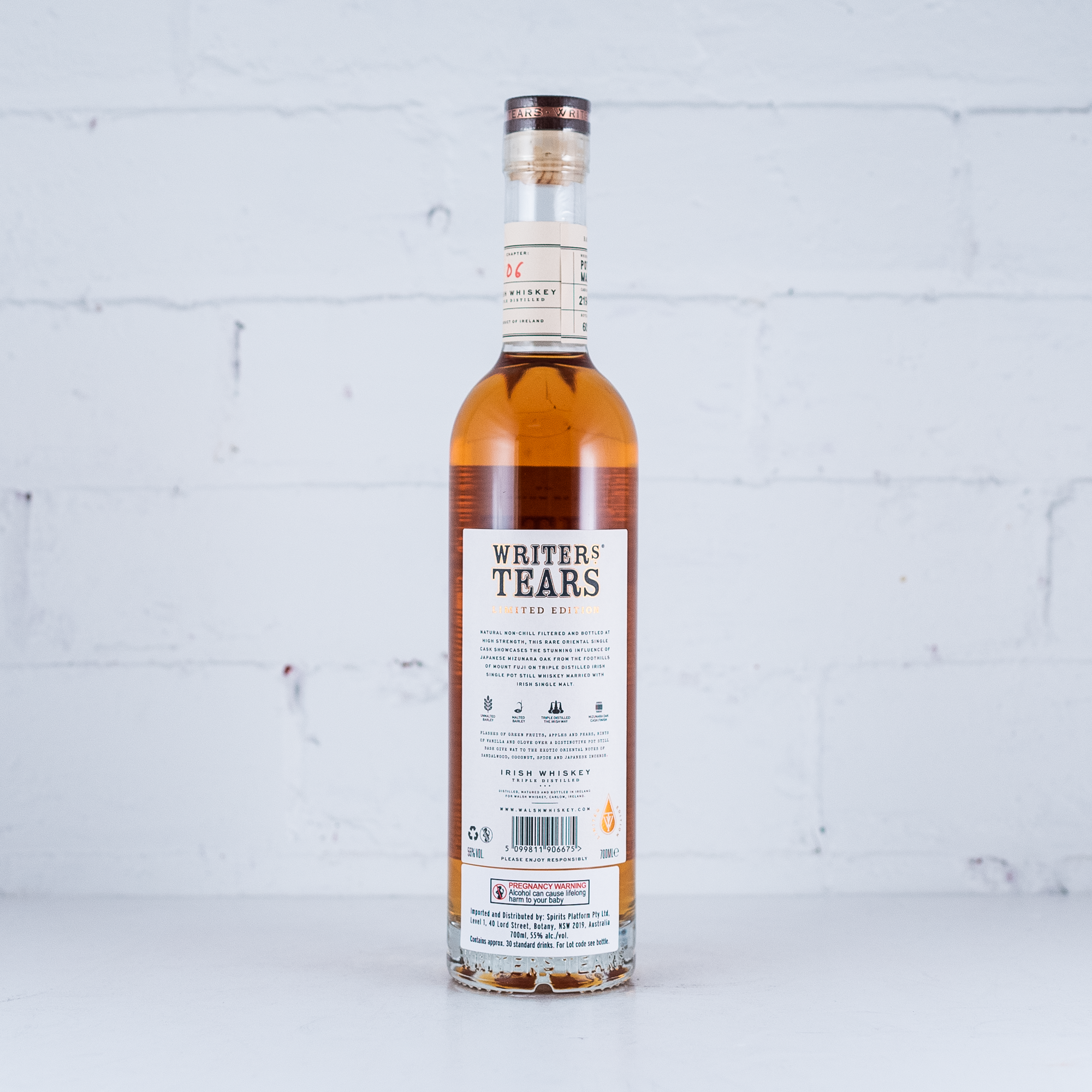 Writers Tears - Japanese Cask Whiskey 55% 700ml
