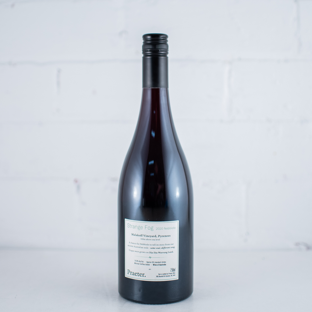 Praeter - Strange Fog Nebbiolo 2020 750ml