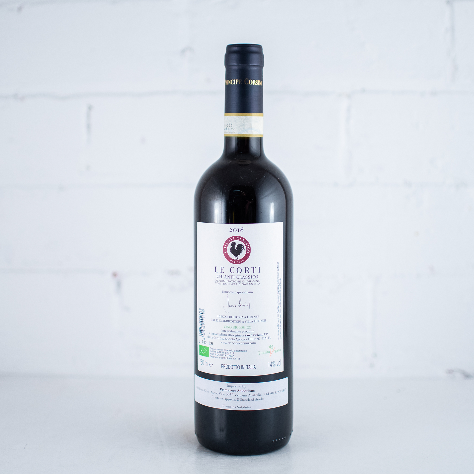 Villa Le Corti - Chianti Classico 2020 750ml