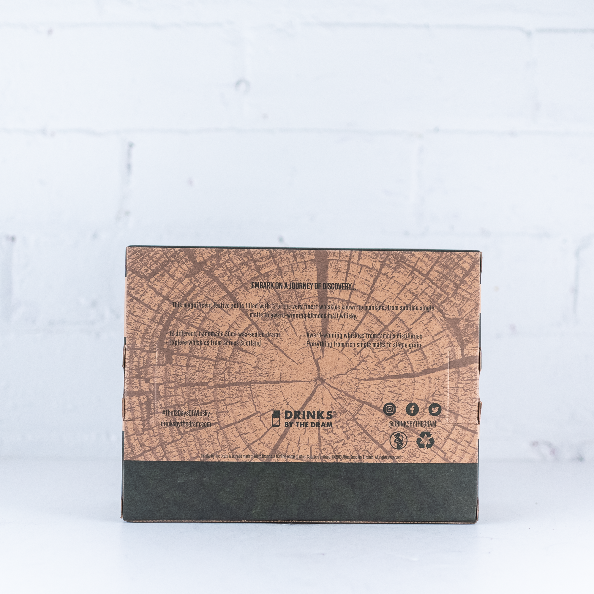 Drinks by the Dram - 12 Days of Whisky Calendar 12 x 30ml