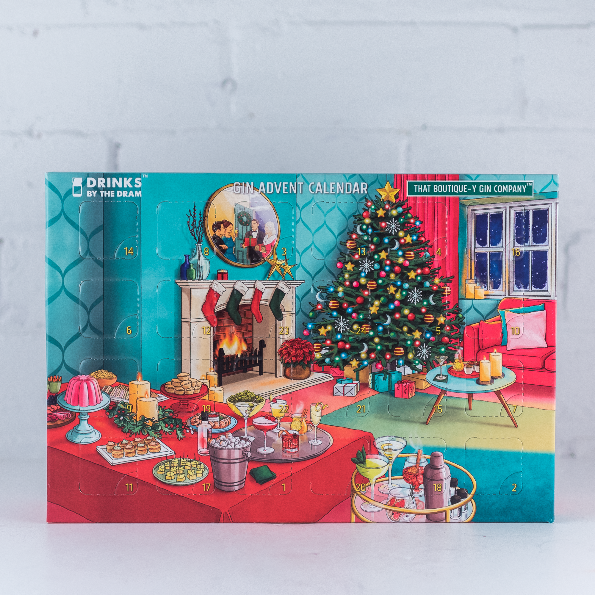 Drinks by the Dram x That Boutique-y Gin Co. 'Gin Advent Calendar' 24 x 30ml