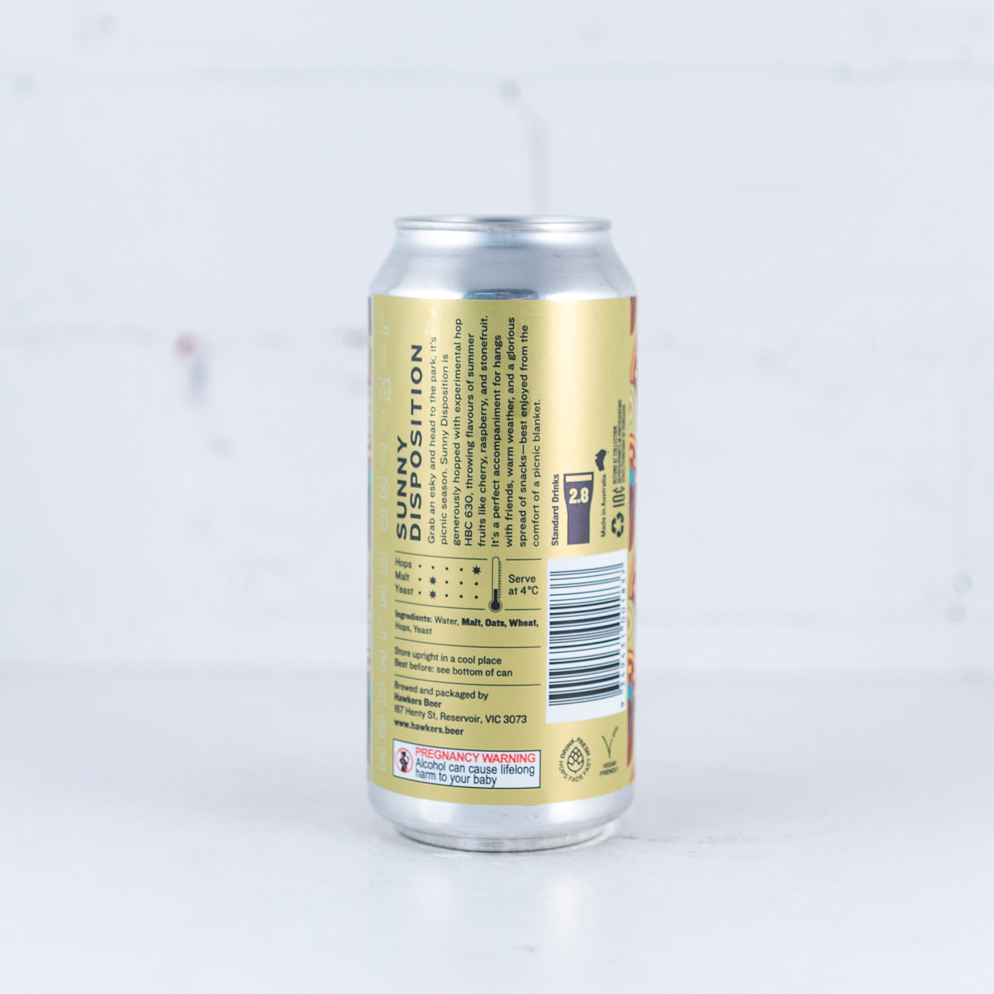 Hawkers - Sunny Disposition Hazy DIPA
