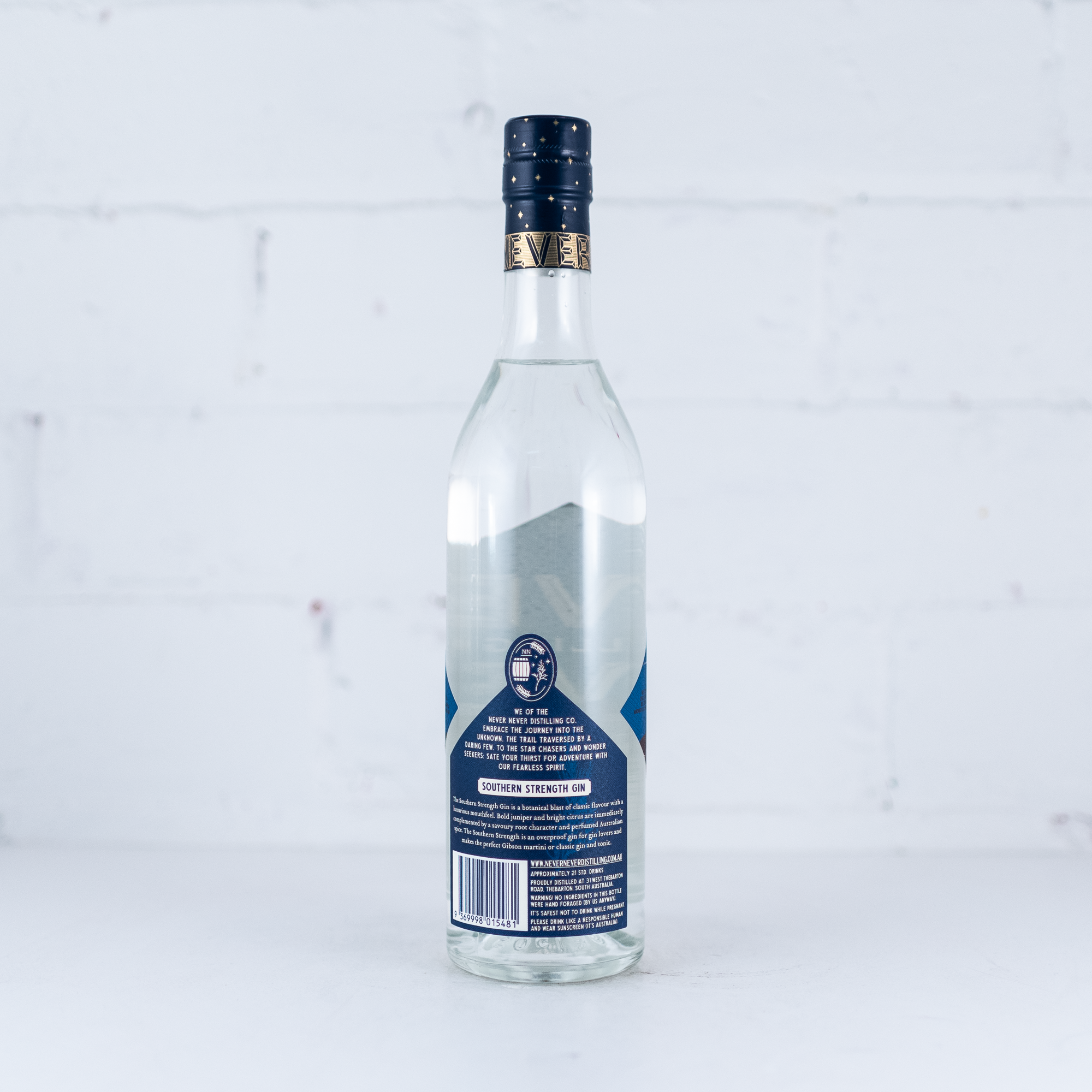 Never Never - Southern Strength Gin 500ml