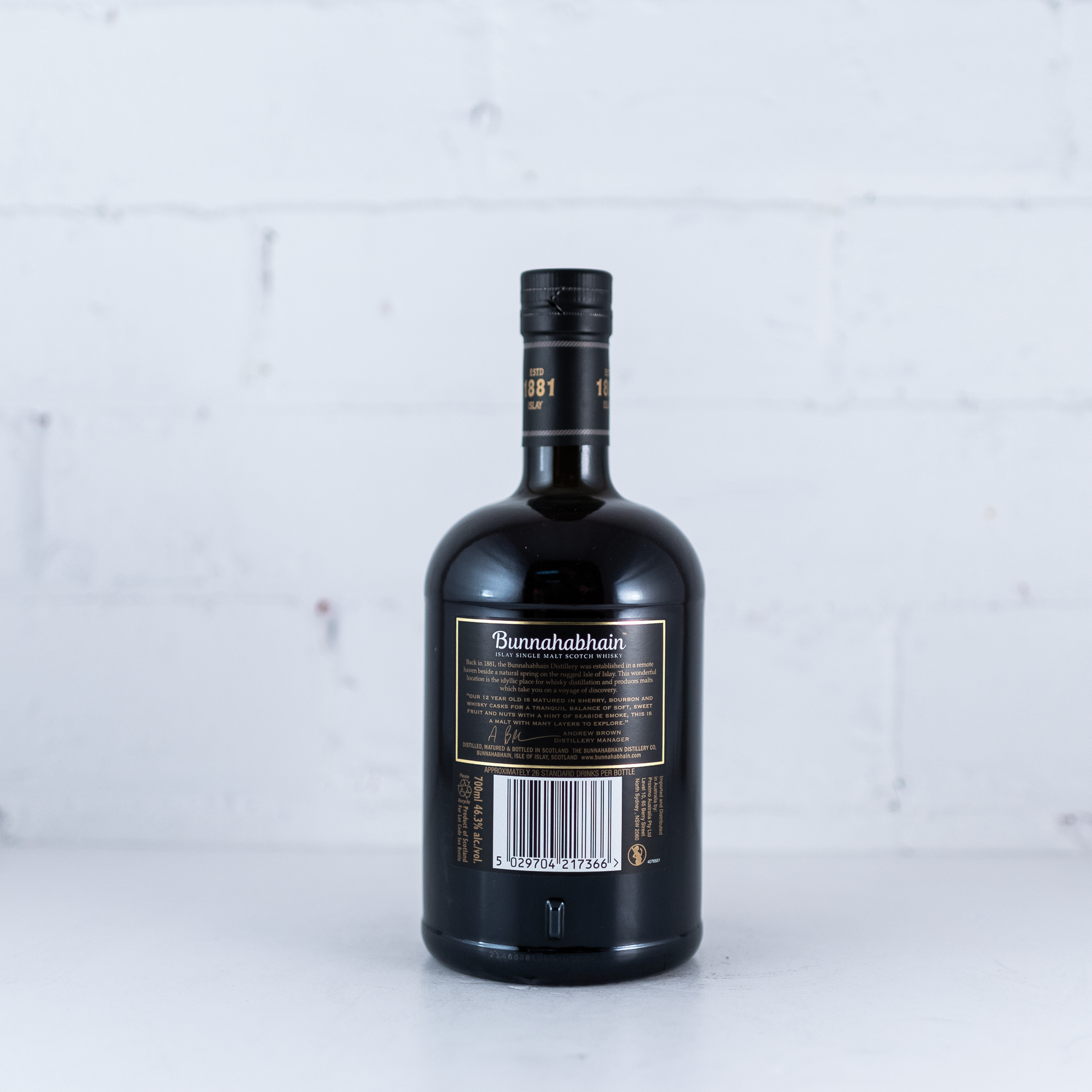 Bunnahabhain - 12YO 700ml