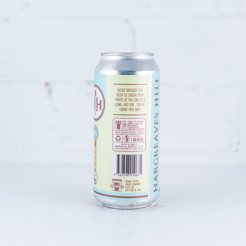 Hargreaves Hill - Crushable Series Knock Off Lager