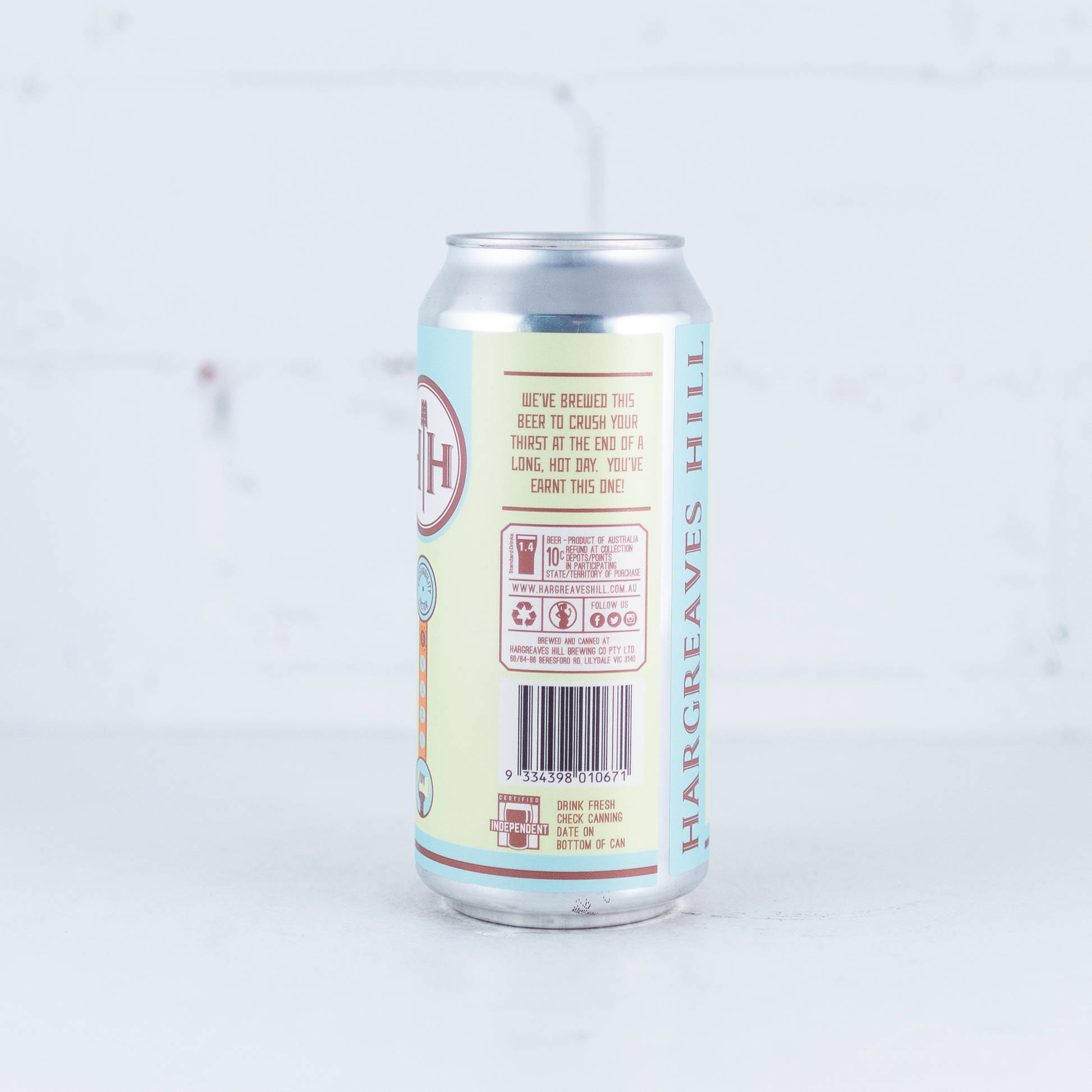 Hargreaves Hill - Crushable Series Knock Off Lager