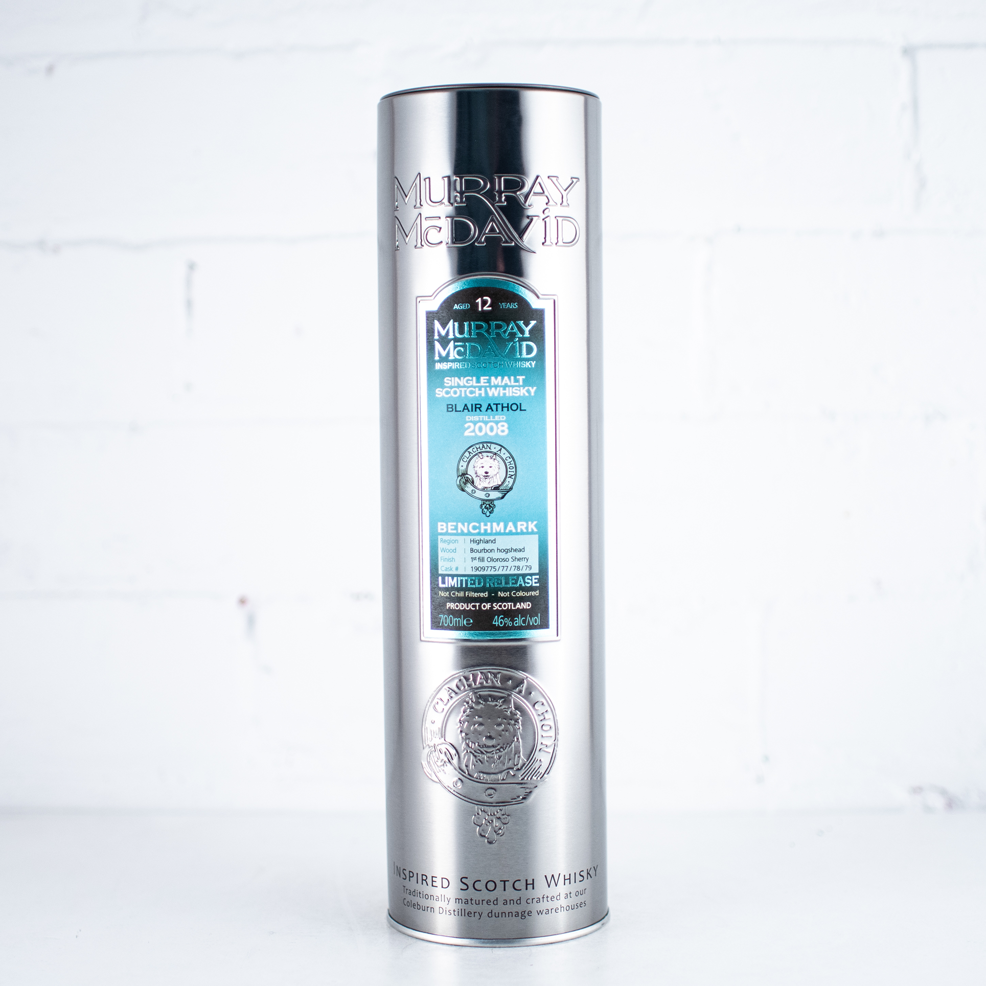 Murray McDavid - Benchmark Blair Athol 12YO 2008 700ml