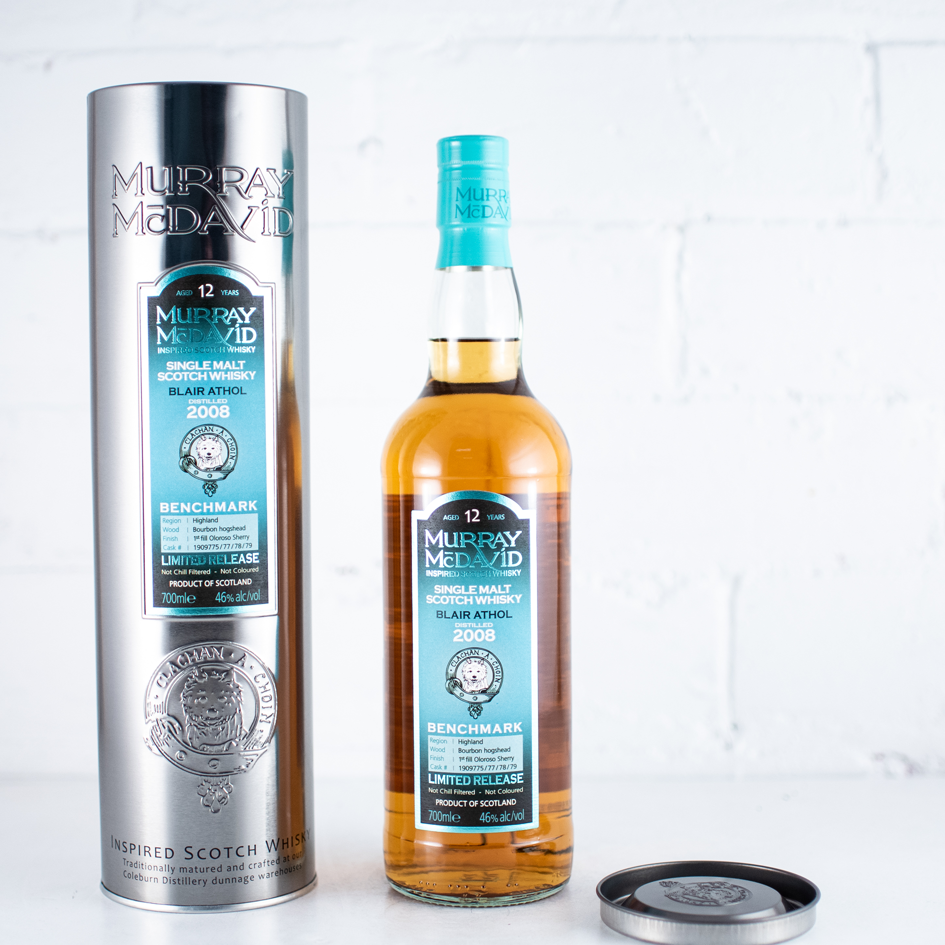 Murray McDavid - Benchmark Blair Athol 12YO 2008 700ml