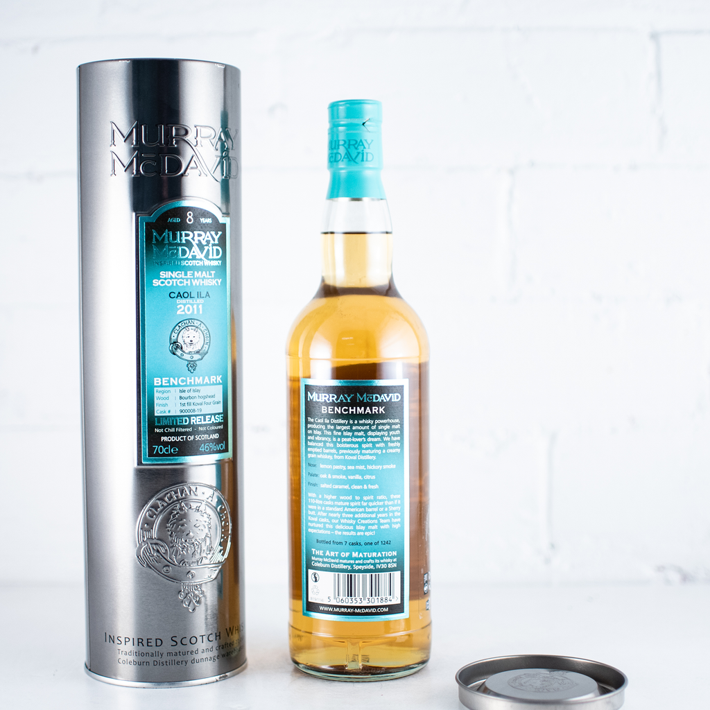 Murray McDavid - Benchmark Caol Ila 8YO Koval Finish 2011 700ml
