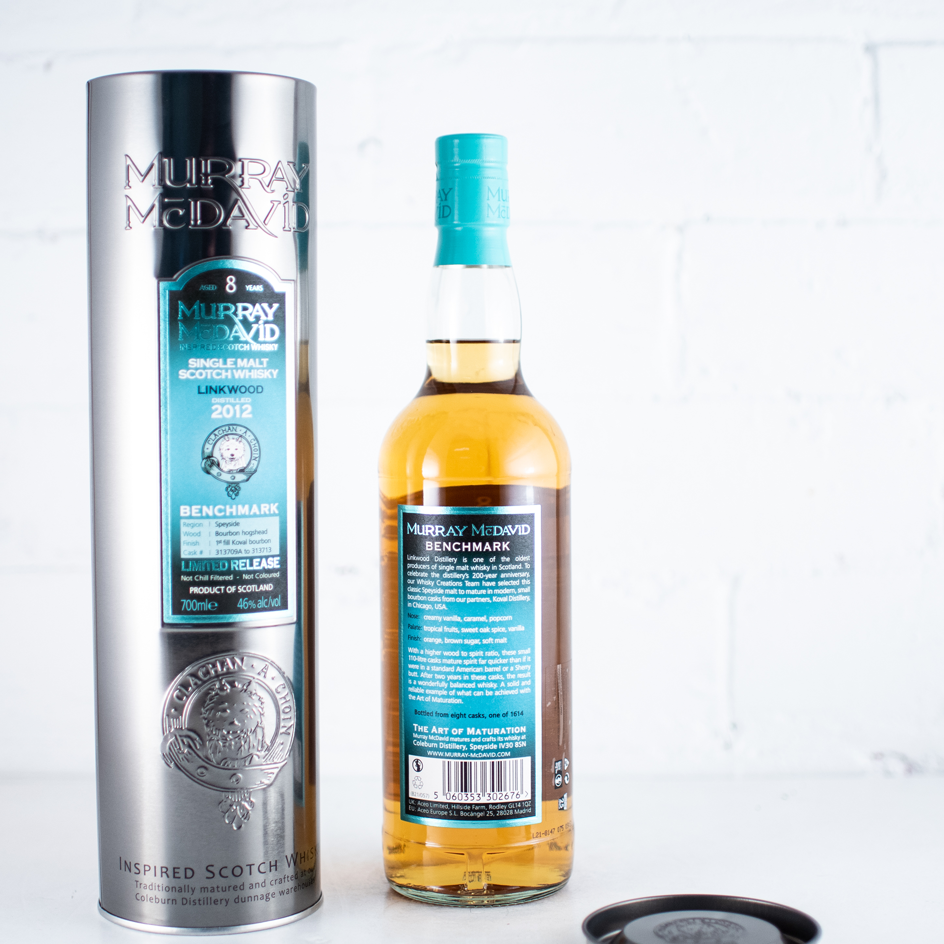 Murray McDavid - Benchmark Linkwood 8YO 2012 700ml