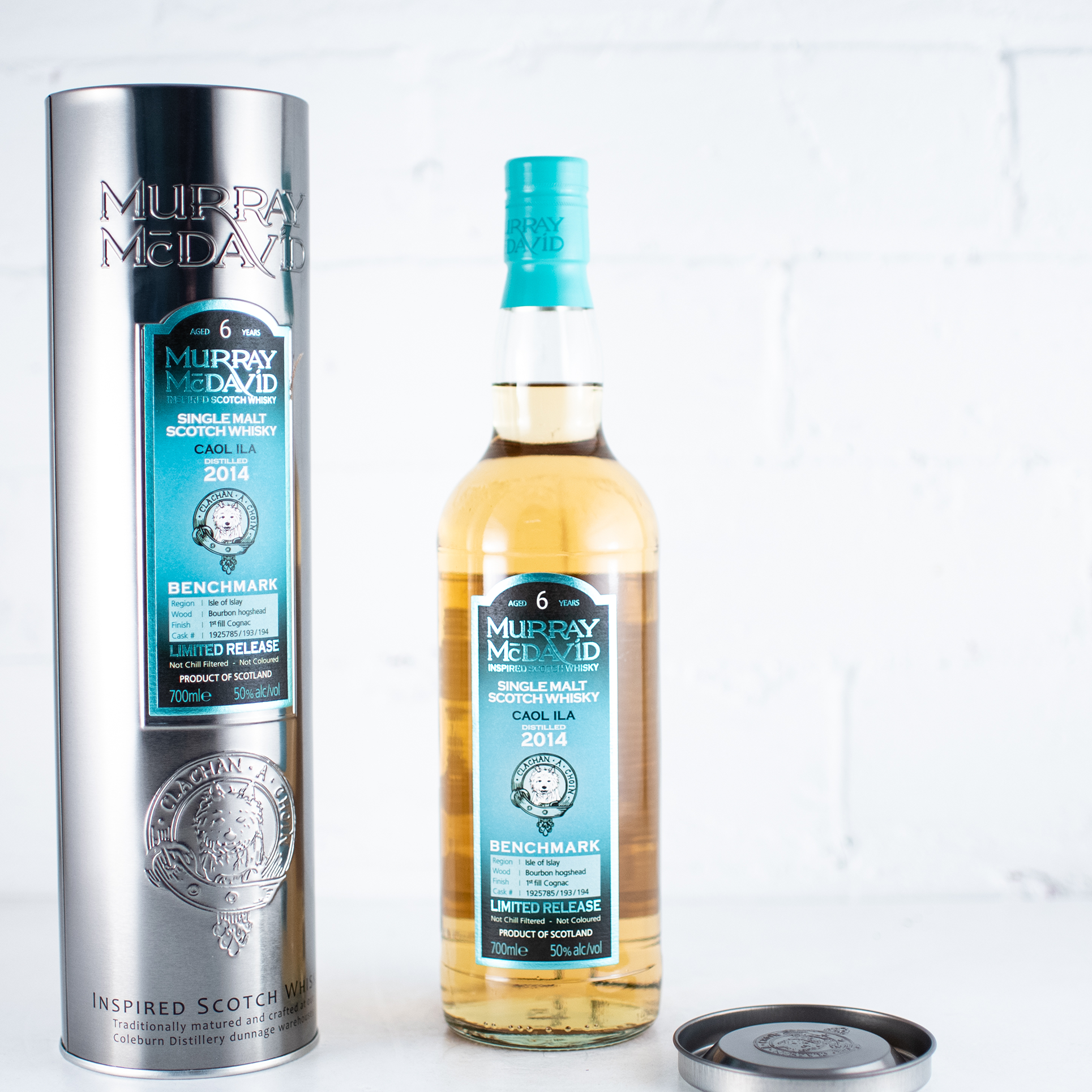 Murray McDavid - Benchmark Caol Ila 6YO Cognac Finish 2014 700ml