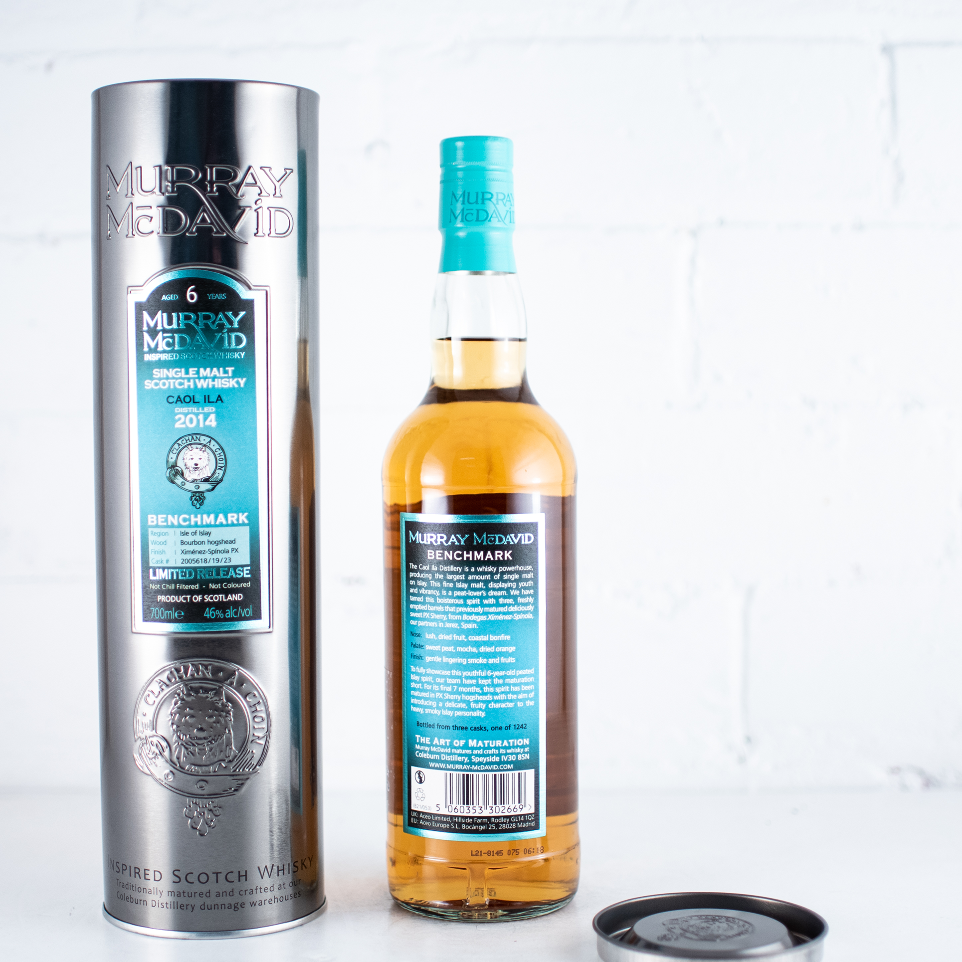 Murray McDavid - Benchmark Caol Ila 6YO PX Finish 2014 700ml