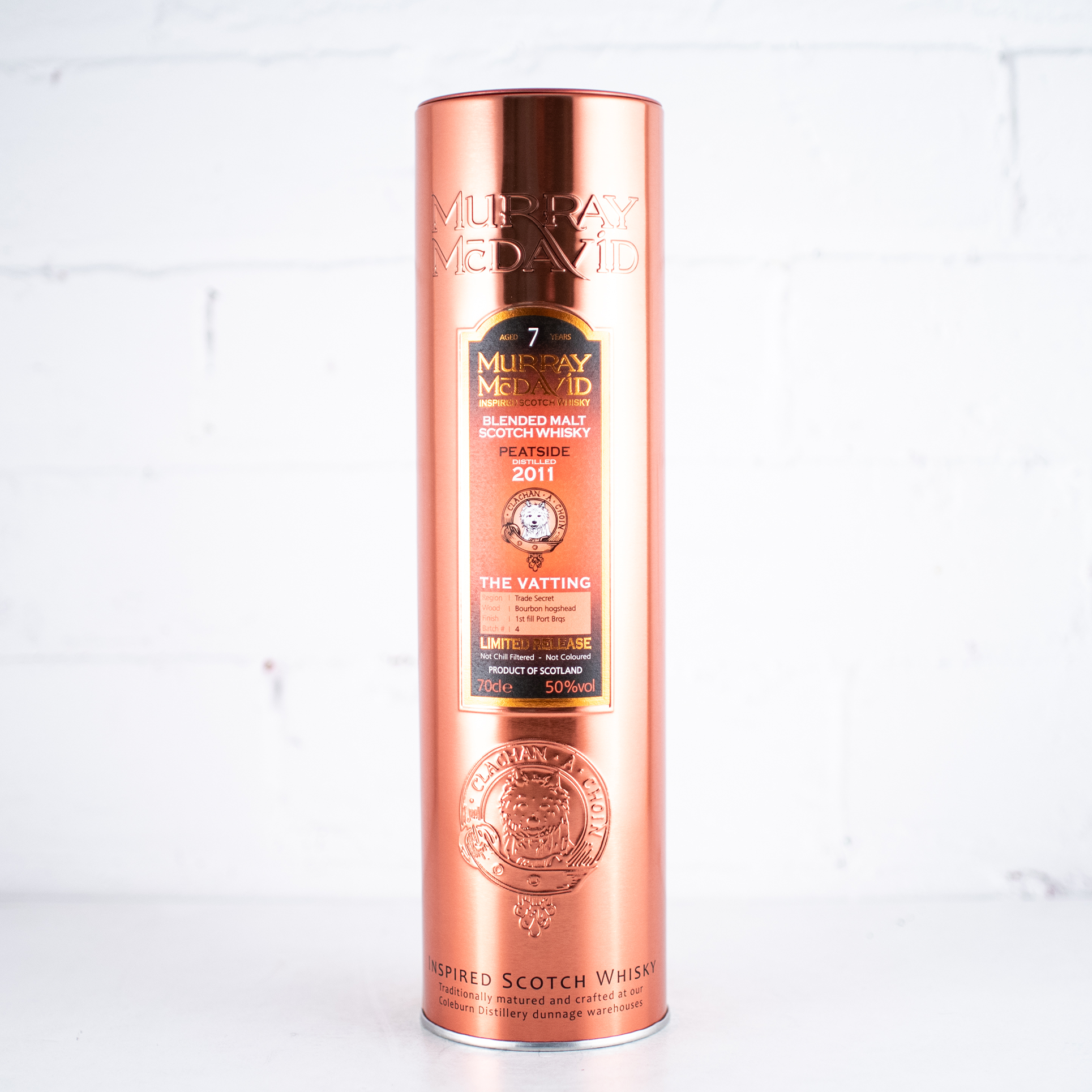 Murray McDavid - The Vatting Peatside 7YO 2011 700ml