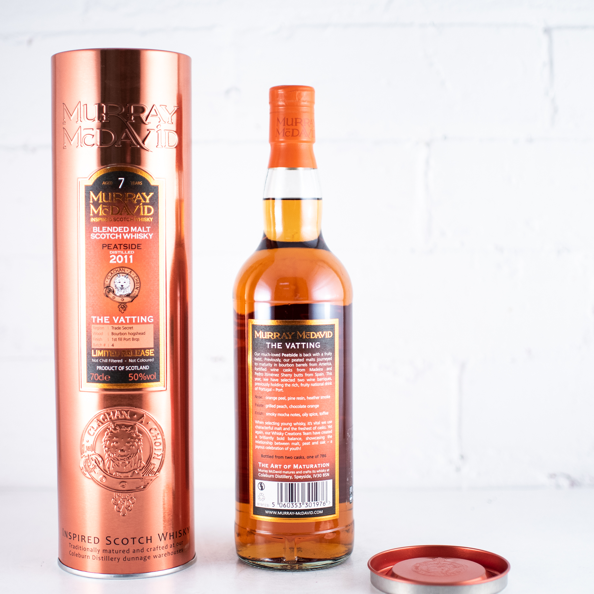 Murray McDavid - The Vatting Peatside 7YO 2011 700ml