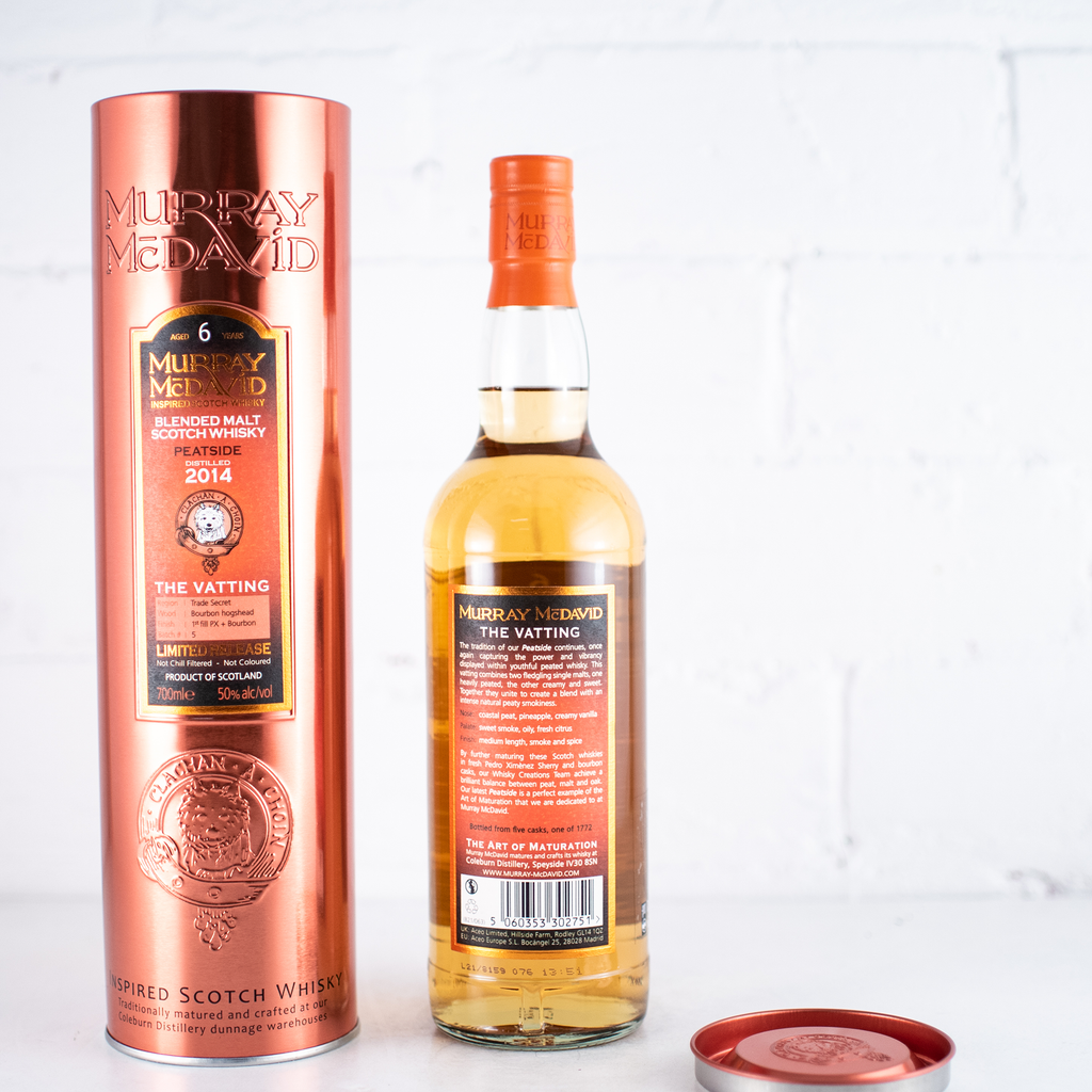 Murray McDavid - The Vatting Peatside 6YO 2014 700ml