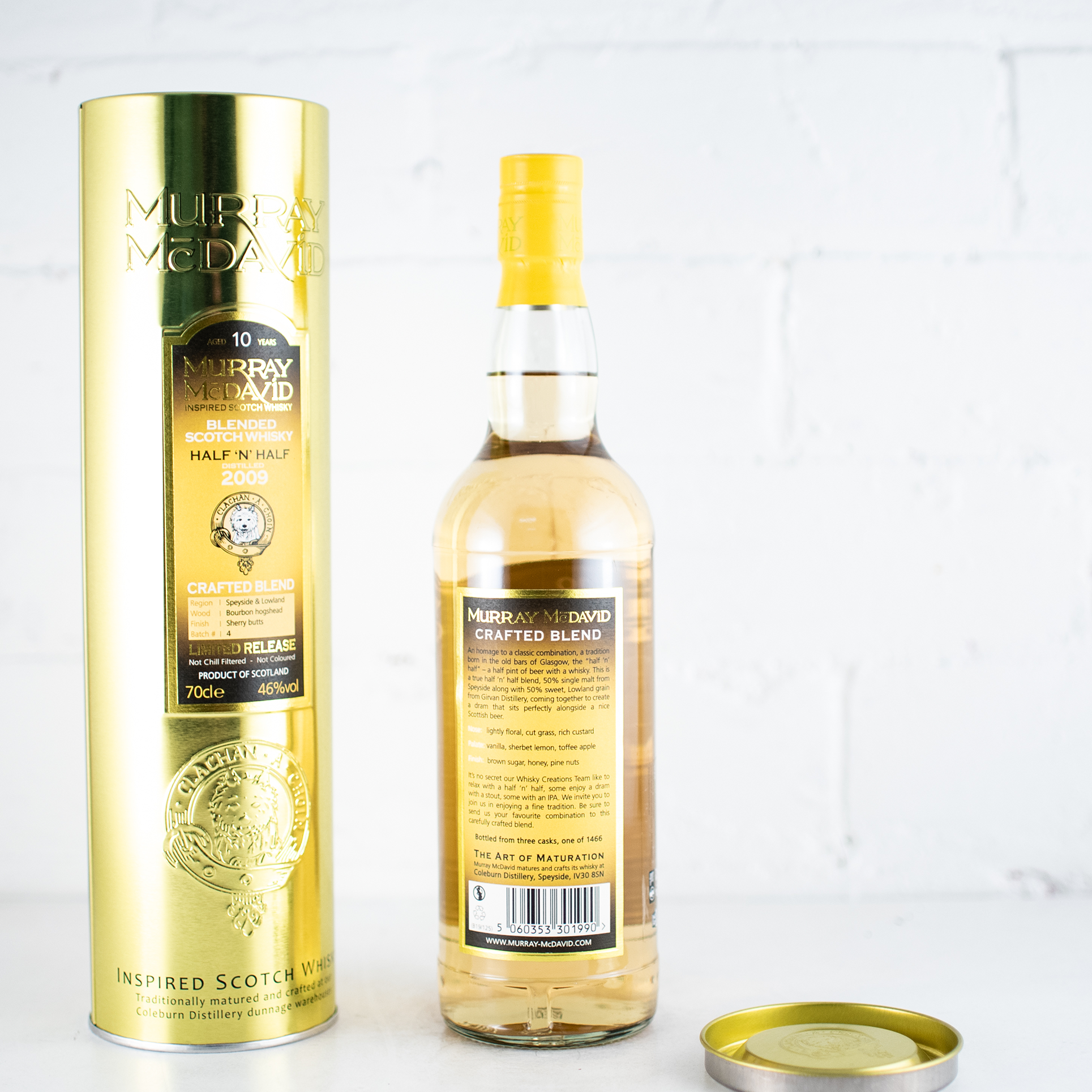 Murray McDavid - Crafted Blend Half n Half 10YO 2009 700ml