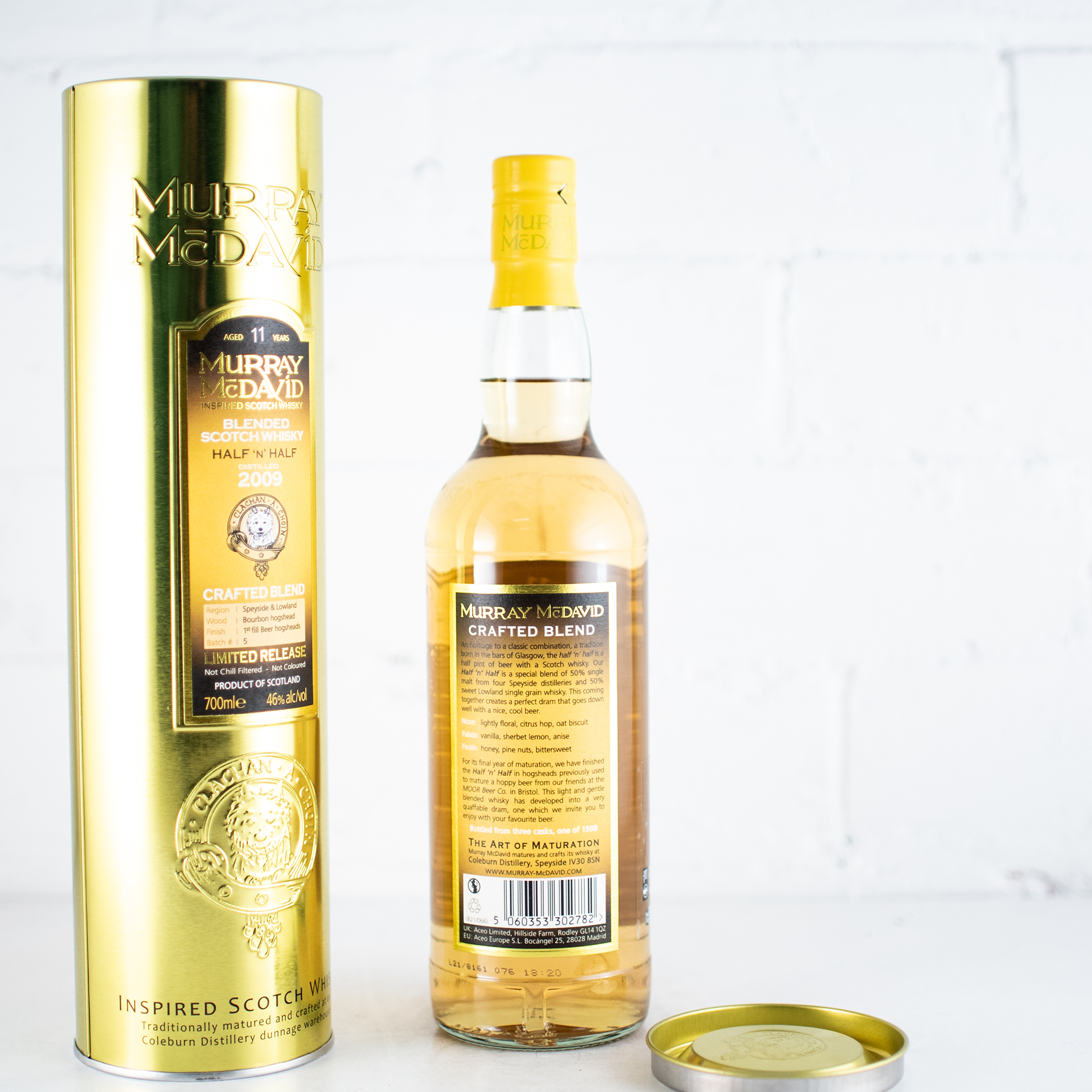 Murray McDavid - Crafted Blend Half n Half 11YO 2009 700ml