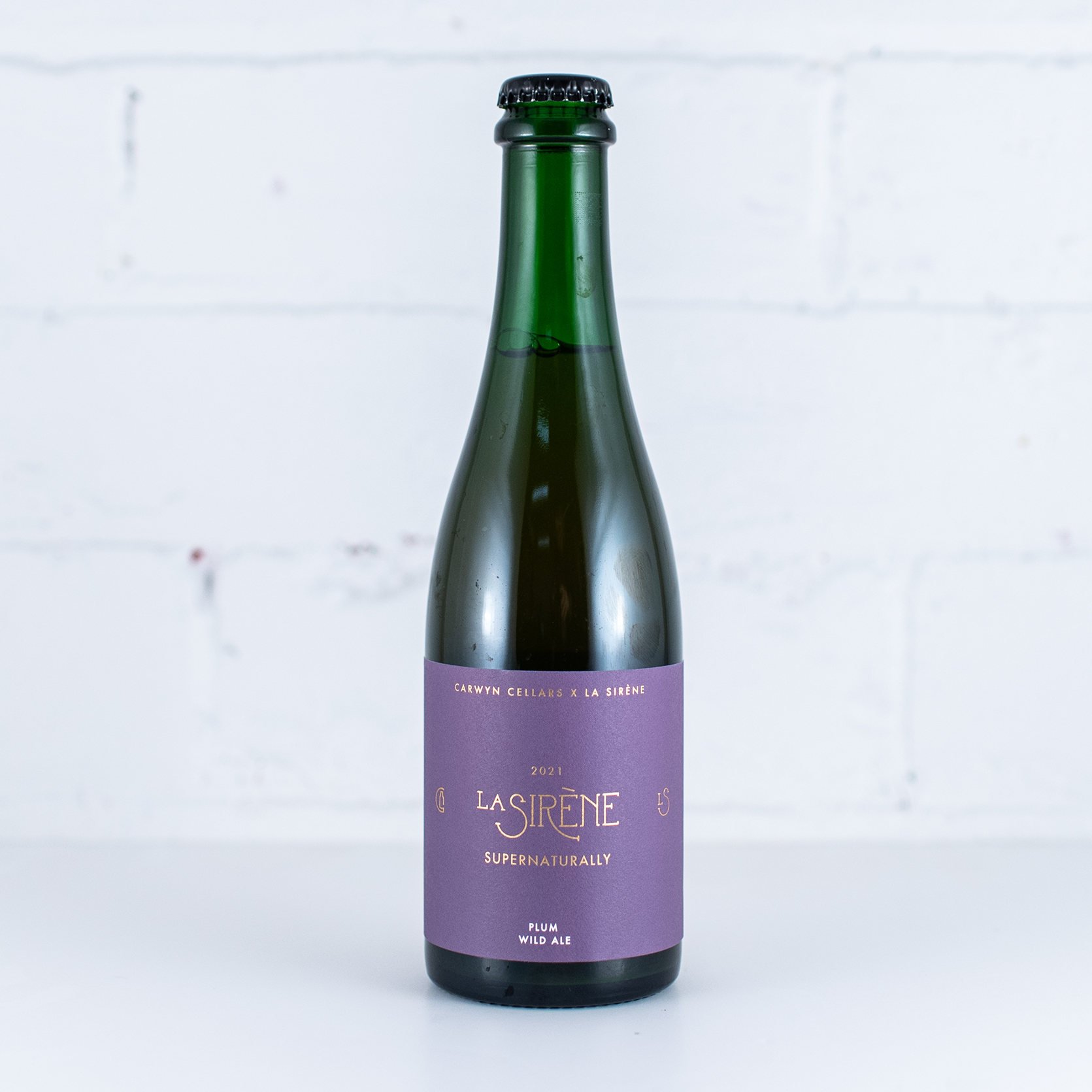 La Sirene x Carwyn Cellars 'Supernaturally Plum' Wild Ale 375ml