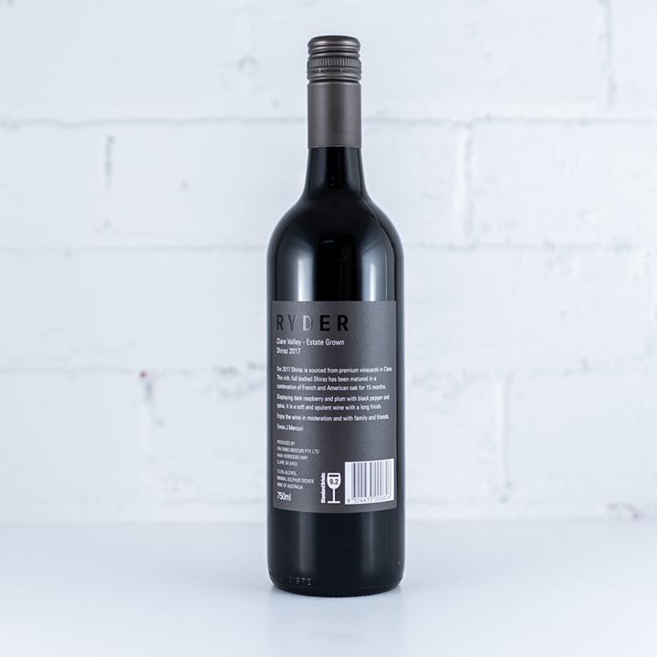 Ryder - Shiraz 2017 750ml