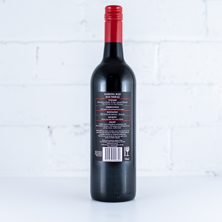 Reillys - Barking Mad Shiraz 2018 750ml