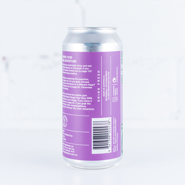Deeds - Choose Your Own Adventure Hazy DIPA