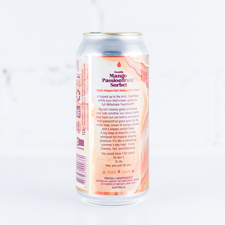 One Drop - Double Mango Passionfruit Sorbet Smoothie Sour