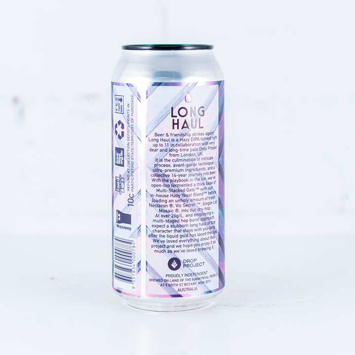One Drop x Drop Project 'Long Haul' Hazy DIPA 440ml
