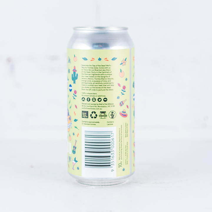 Wolf of the Willows x Tequila Tromba 'Disco of the Dead' Sour