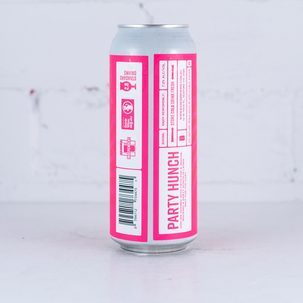 Banks - Party Hunch DDH Cryo Pop IPA