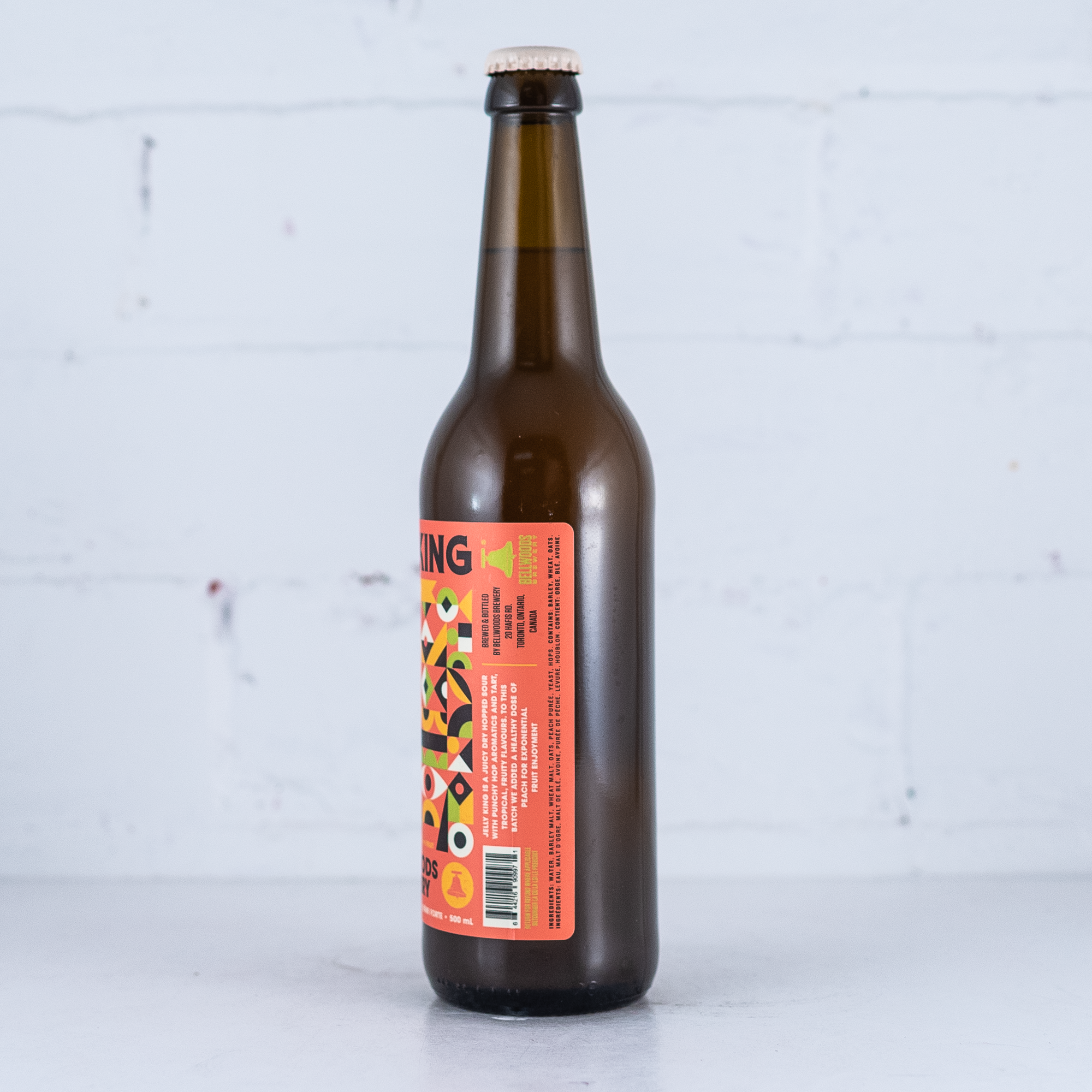 Bellwoods - Jelly King w/Peach 500ml