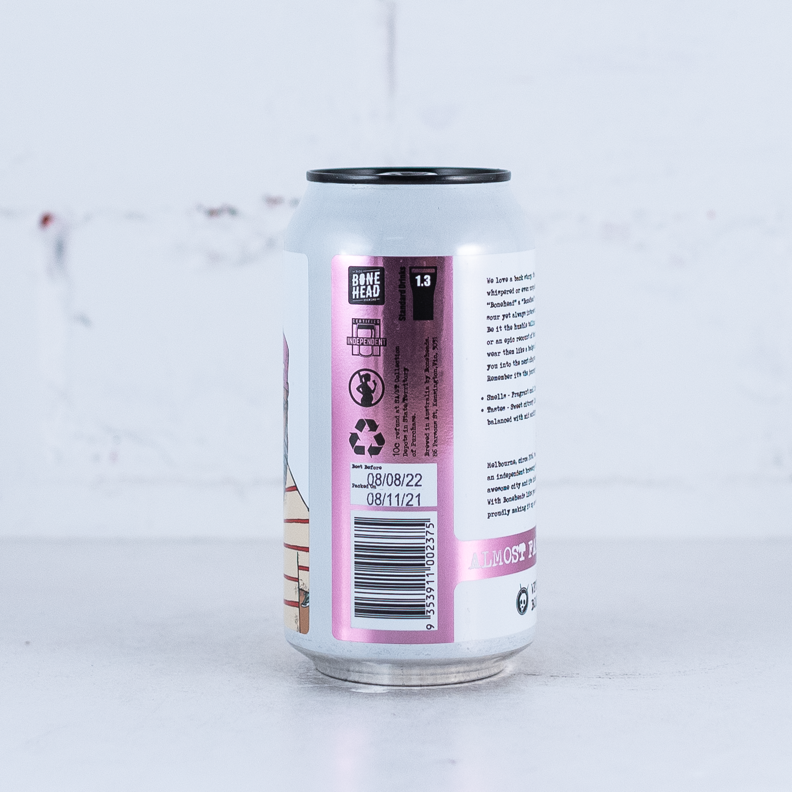 Bonehead - Almost Famous Pomegranate & Lime Sour