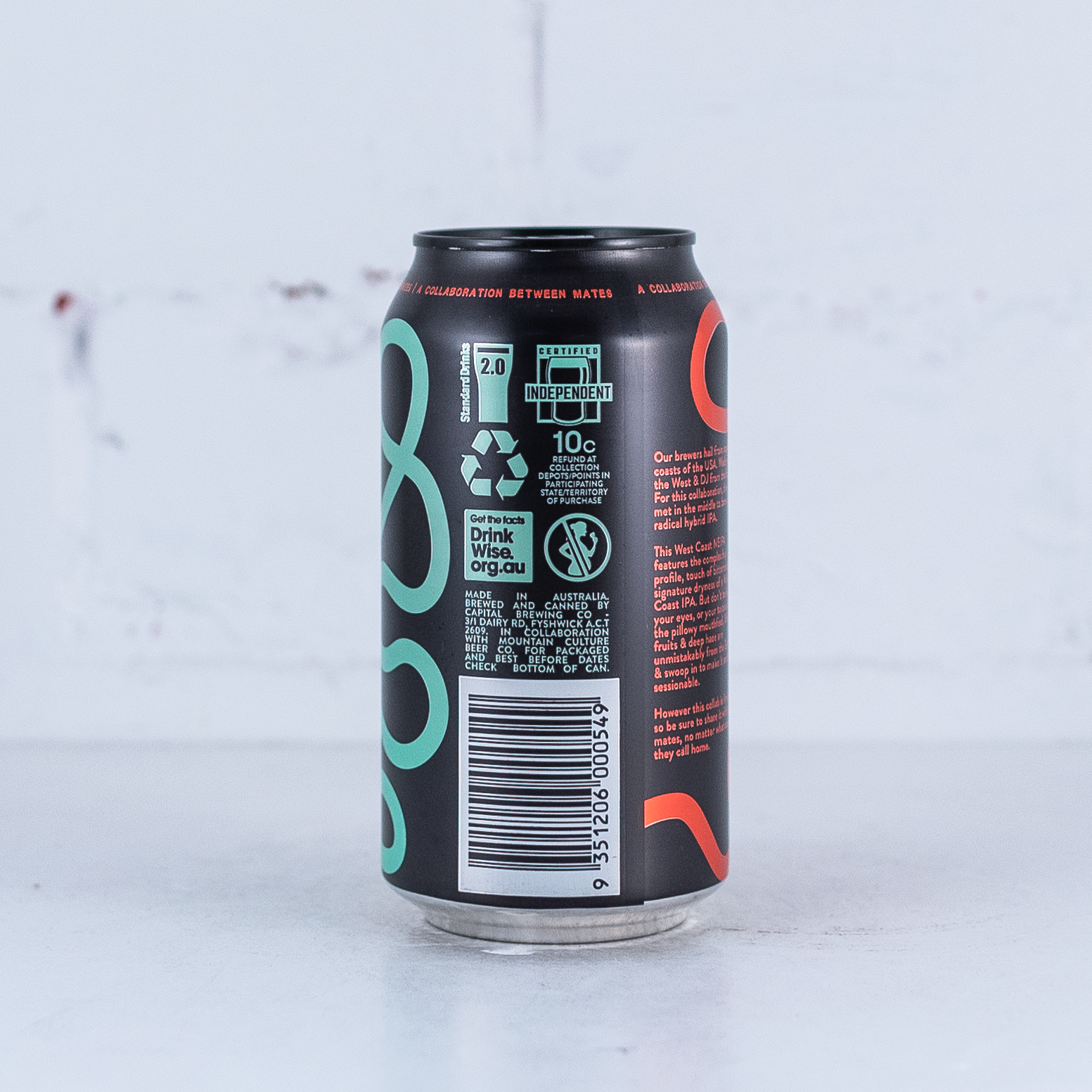Capital x Mountain Culture 'West Coast NEIPA'