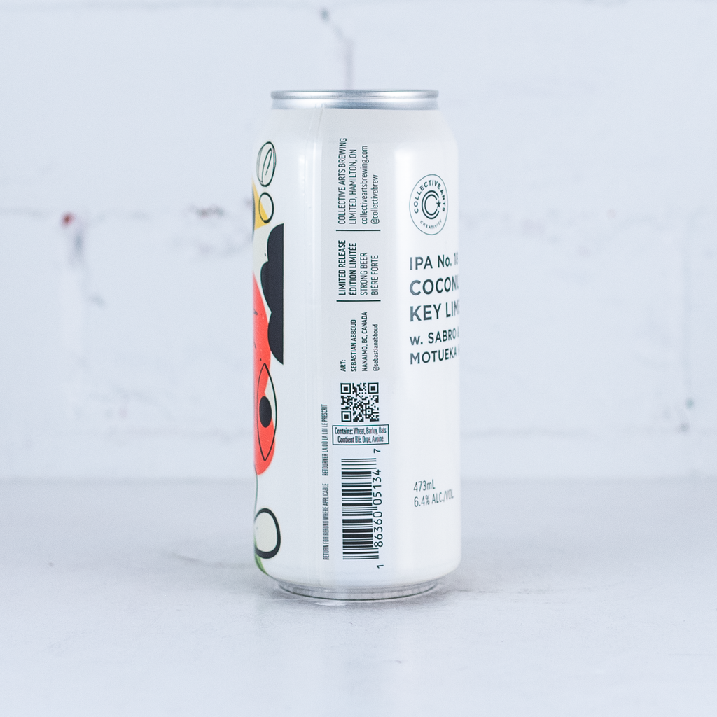 Collective Arts - IPA No. 18: Coconut & Key Lime