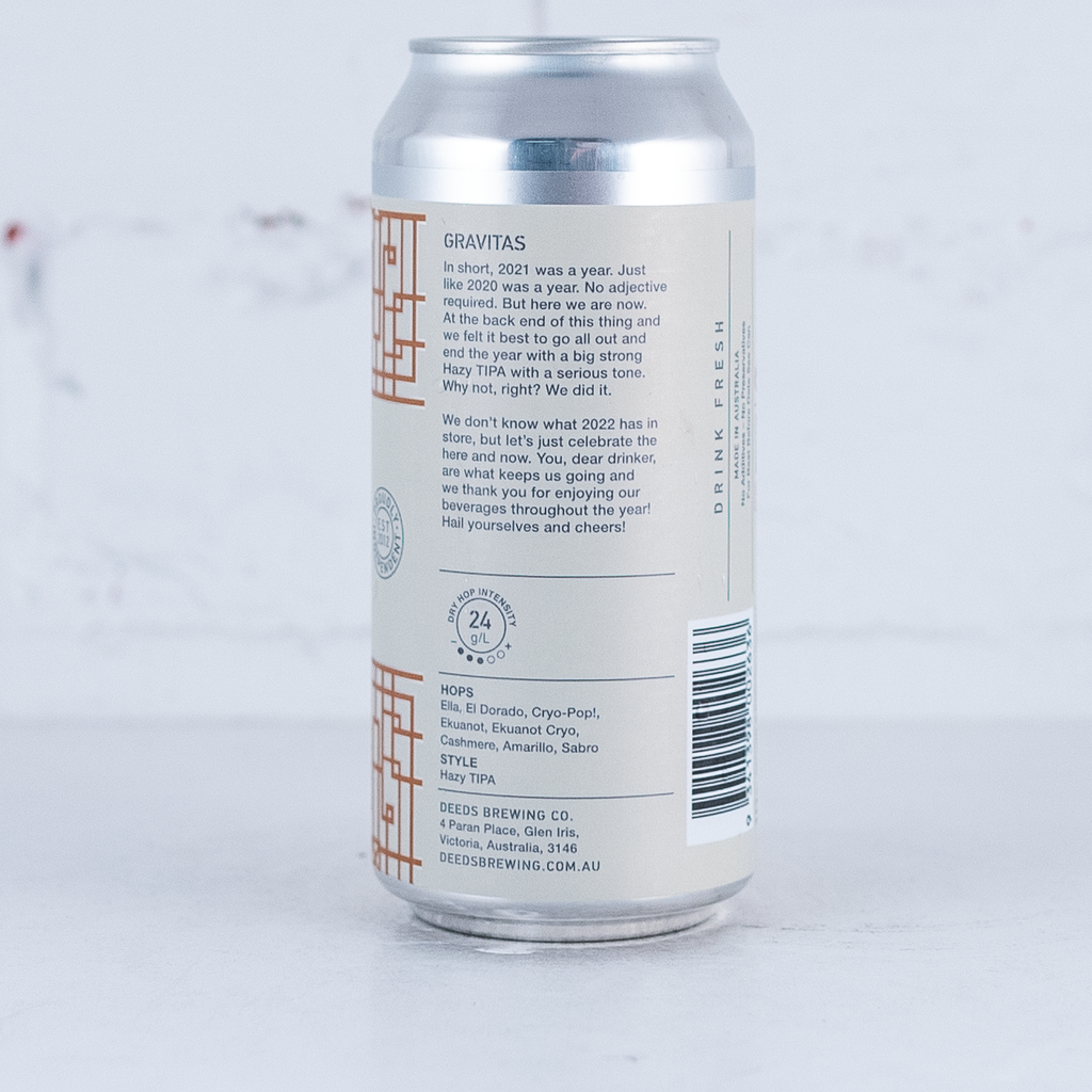Deeds - Gravitas Hazy TIPA