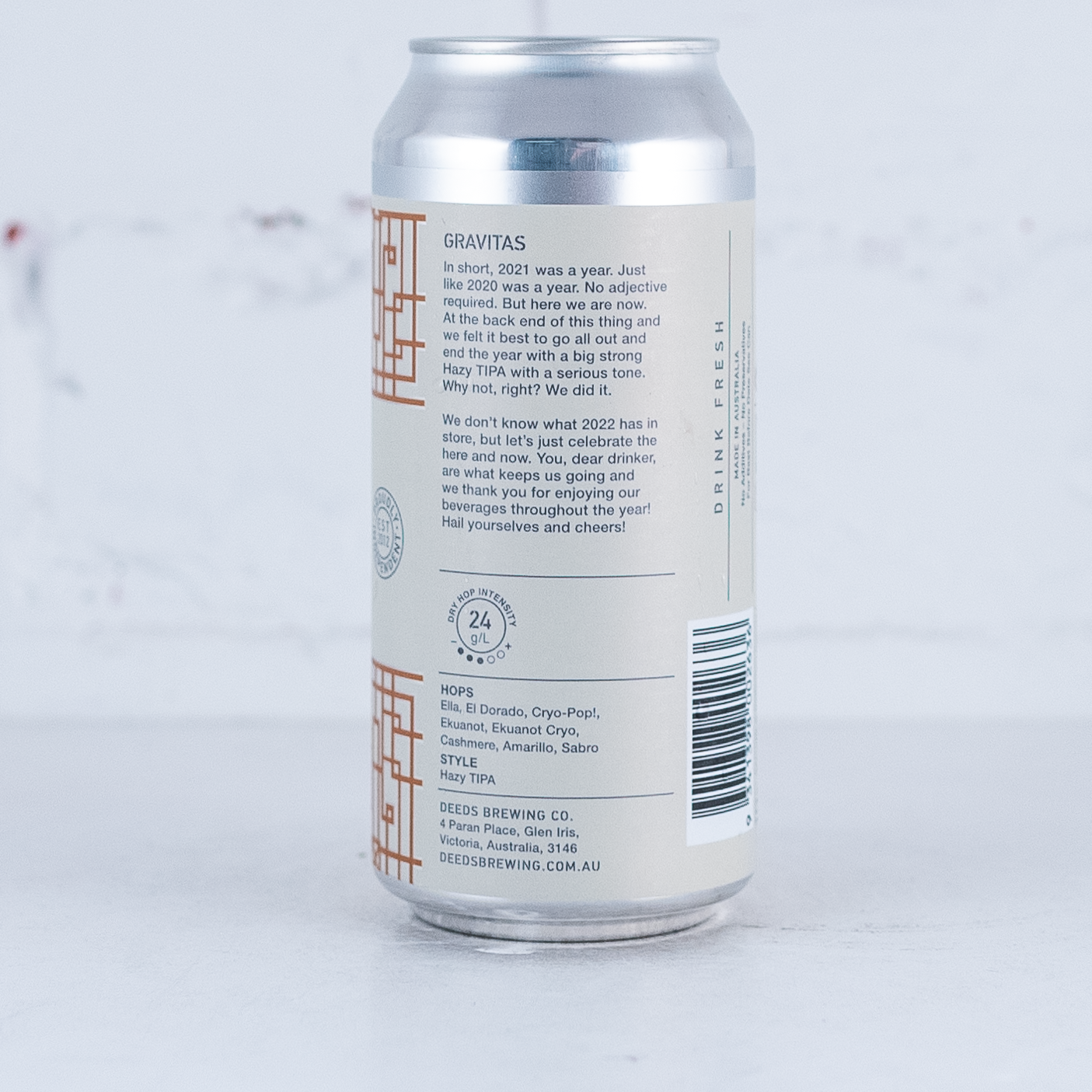 Deeds - Gravitas Hazy TIPA